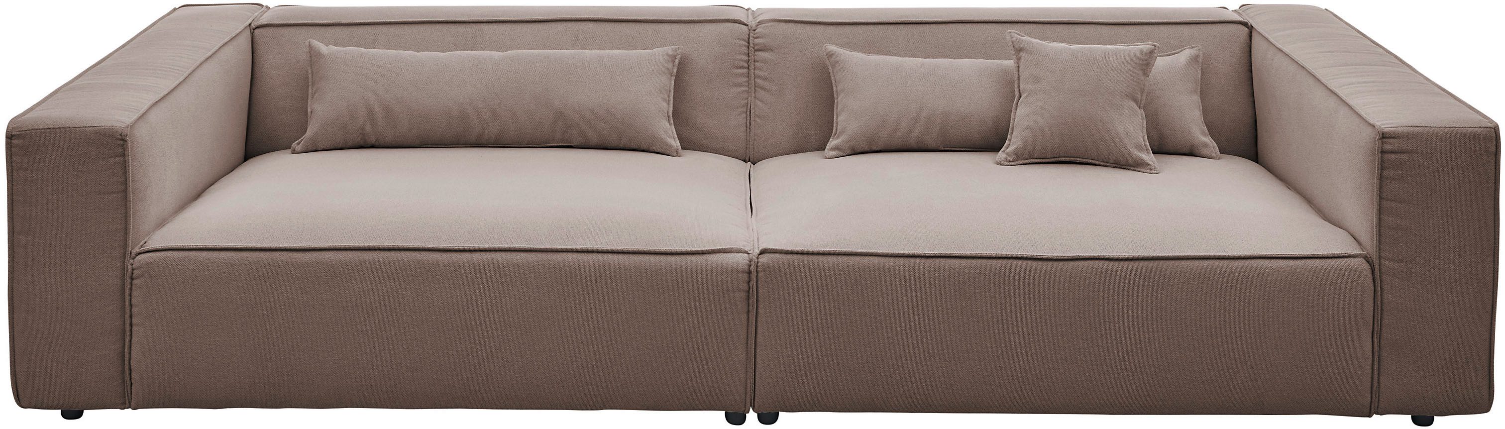 LeGer Home by Lena Gercke 3-Sitzer PIARA XXL, Sofa mit Kedernaht in Cord, L günstig online kaufen