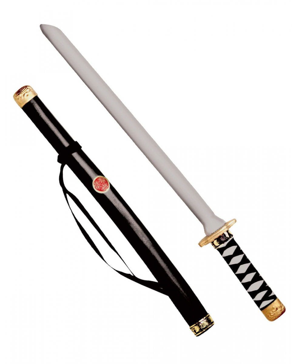 Blaster Ninja Samurai Schwert mit Scheide 60 cm für Karnev
