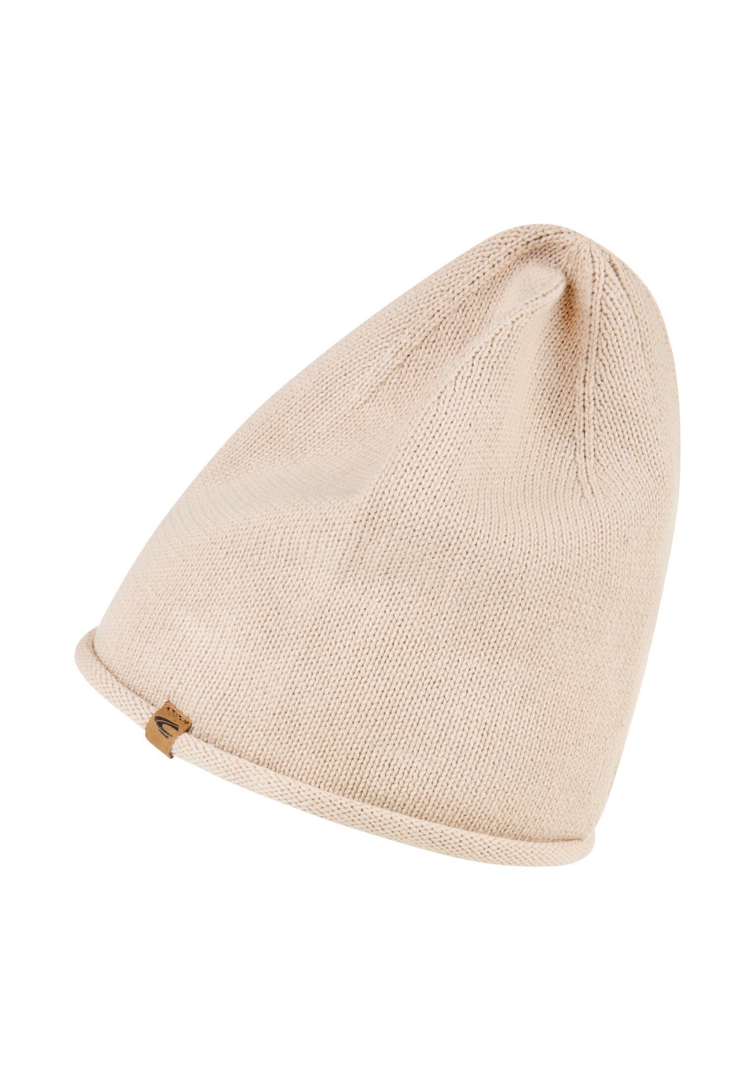 camel active Beanie aus reiner Baumwolle günstig online kaufen