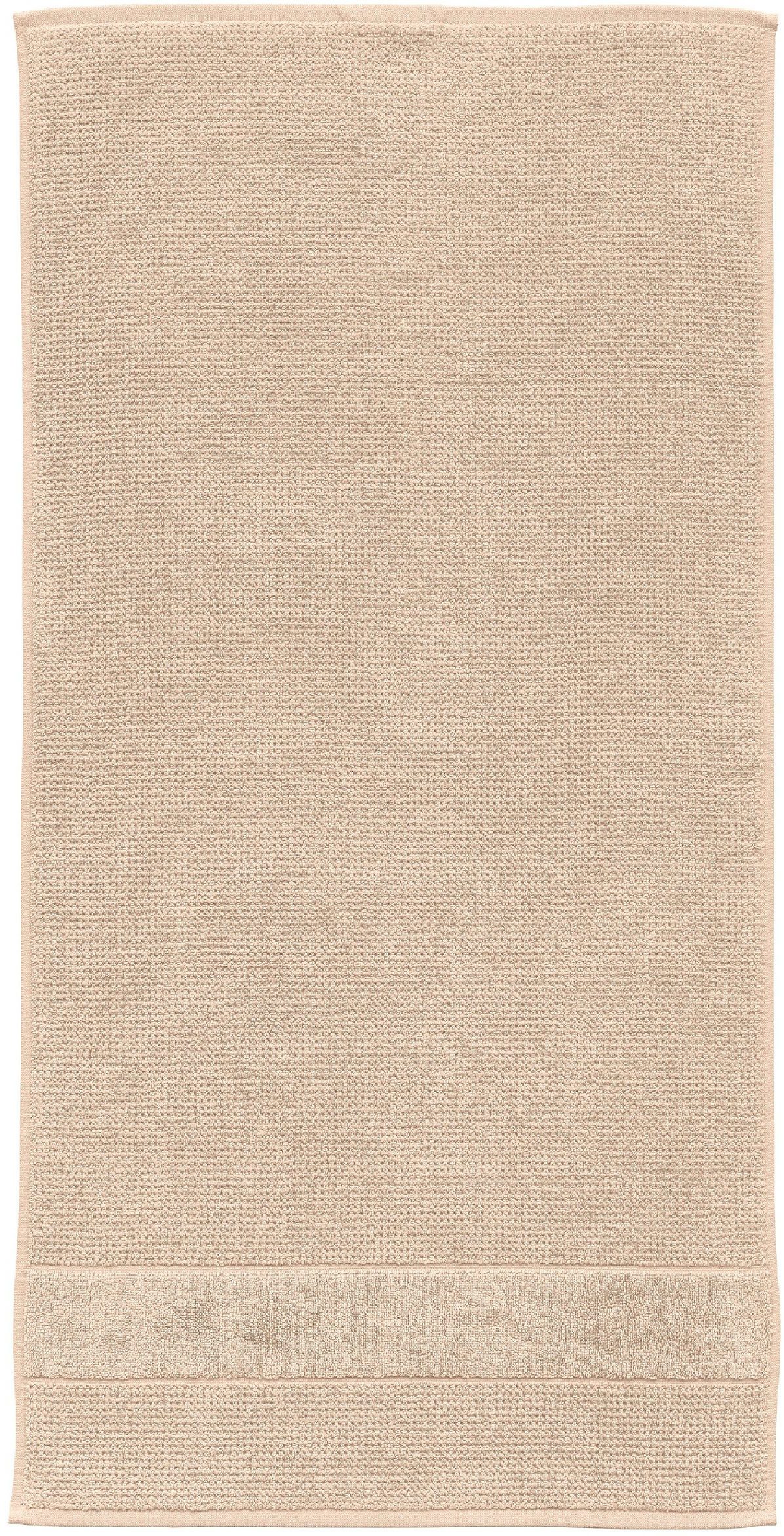 Schiesser Handtücher Turin aus 100% Baumwolle in dezenter Reiskornoptik, Frottier (Set, 4-St), MADE IN GREEN by OEKO-TEX®