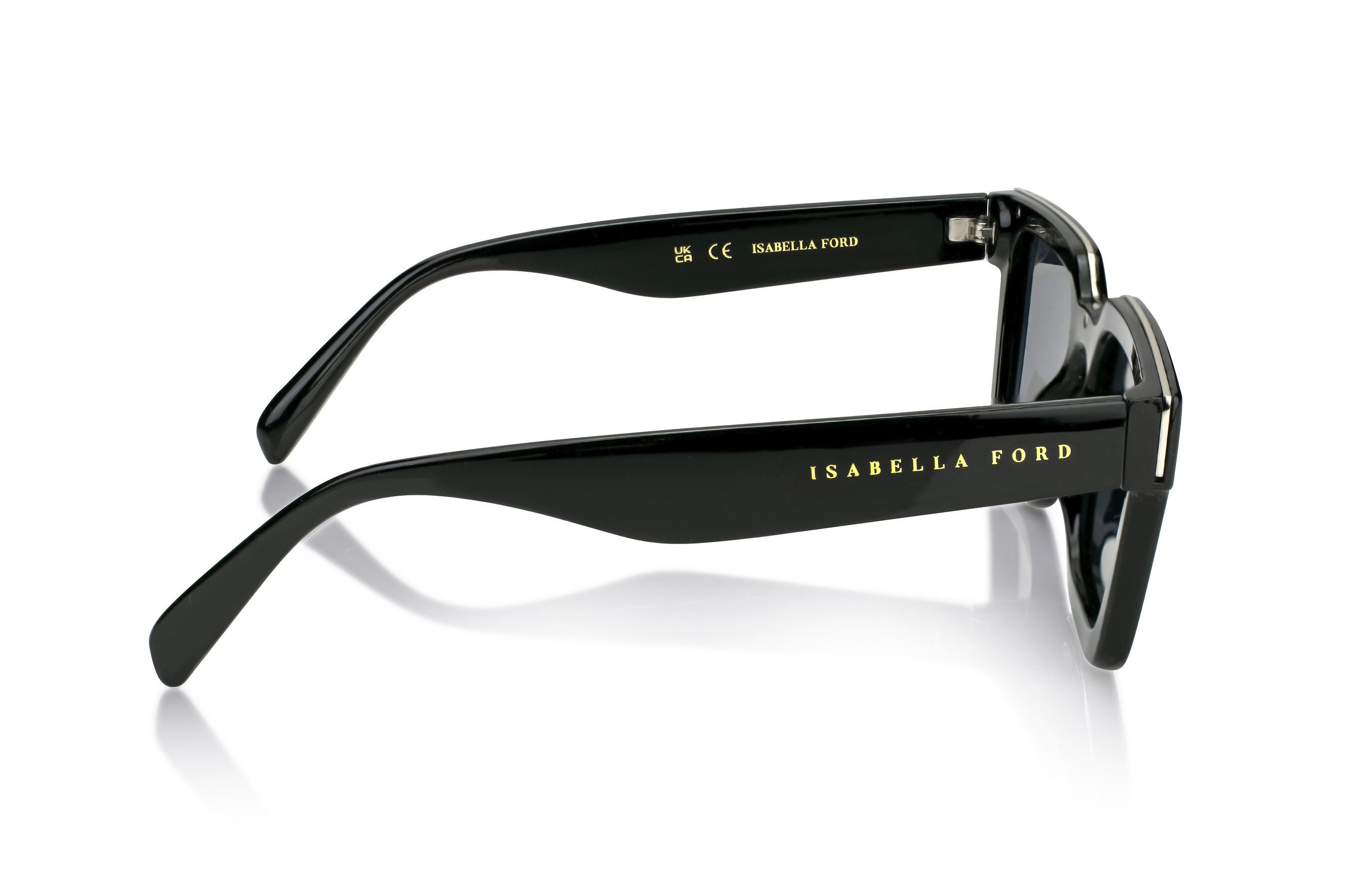 ISABELLA FORD Sonnenbrille FA10-01 Glas 0,74 mm, polarisierte Gläser, UV400, CAT3.0