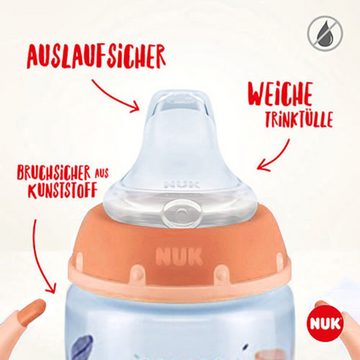 NUK Babyflasche NUK First Choice Beach Editon Trinklernflasche mit Griff 150ml 6-18M
