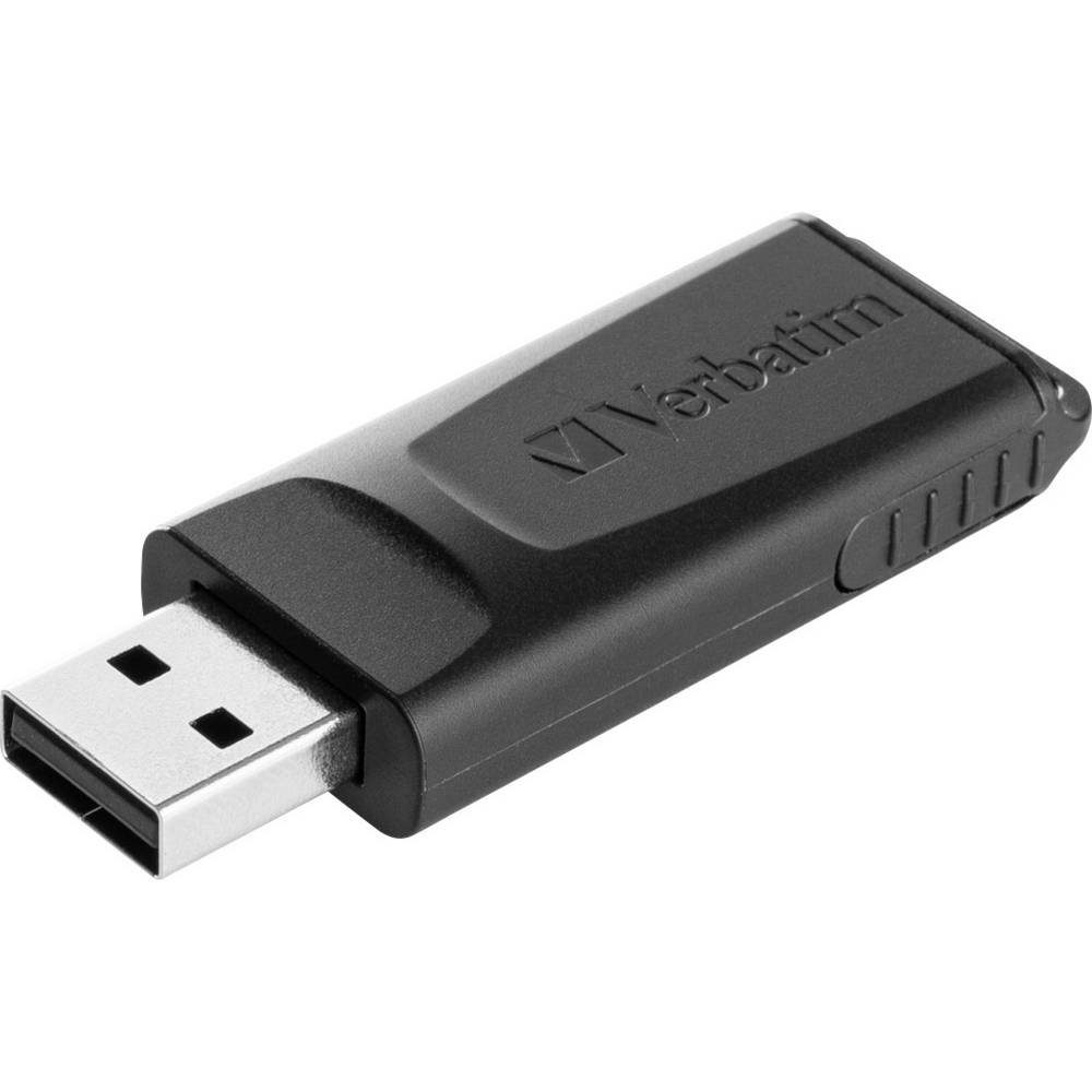 Verbatim USB-Stick 128GB USB 2 USB-Stick (versenkbarer USB-Anschluss)