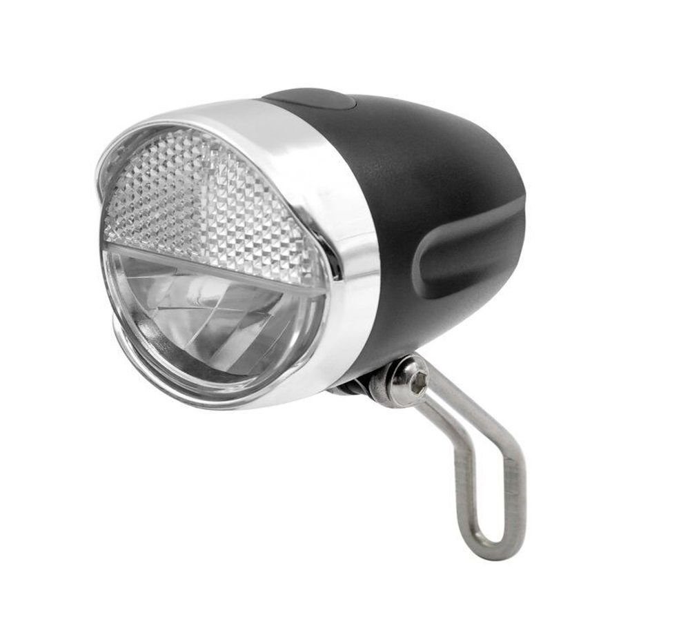 bahama Fahrrad-Frontlicht Fahrrad LED Fahrradlampe Frontleuchte mit StVZO 30 Lux inkl. Batterie