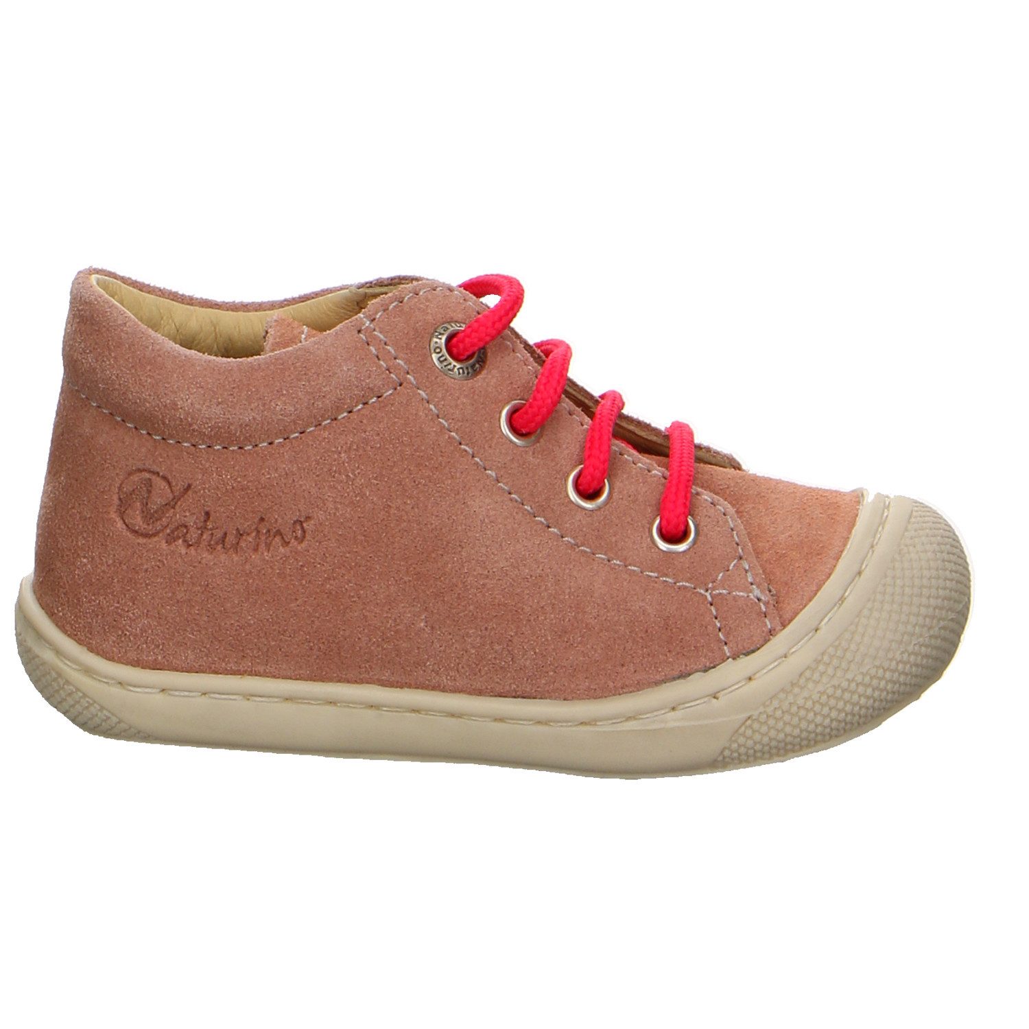 Naturino Naturino Cocoon Velour Lauflernschuhe Mädchen rot Lauflernschuh