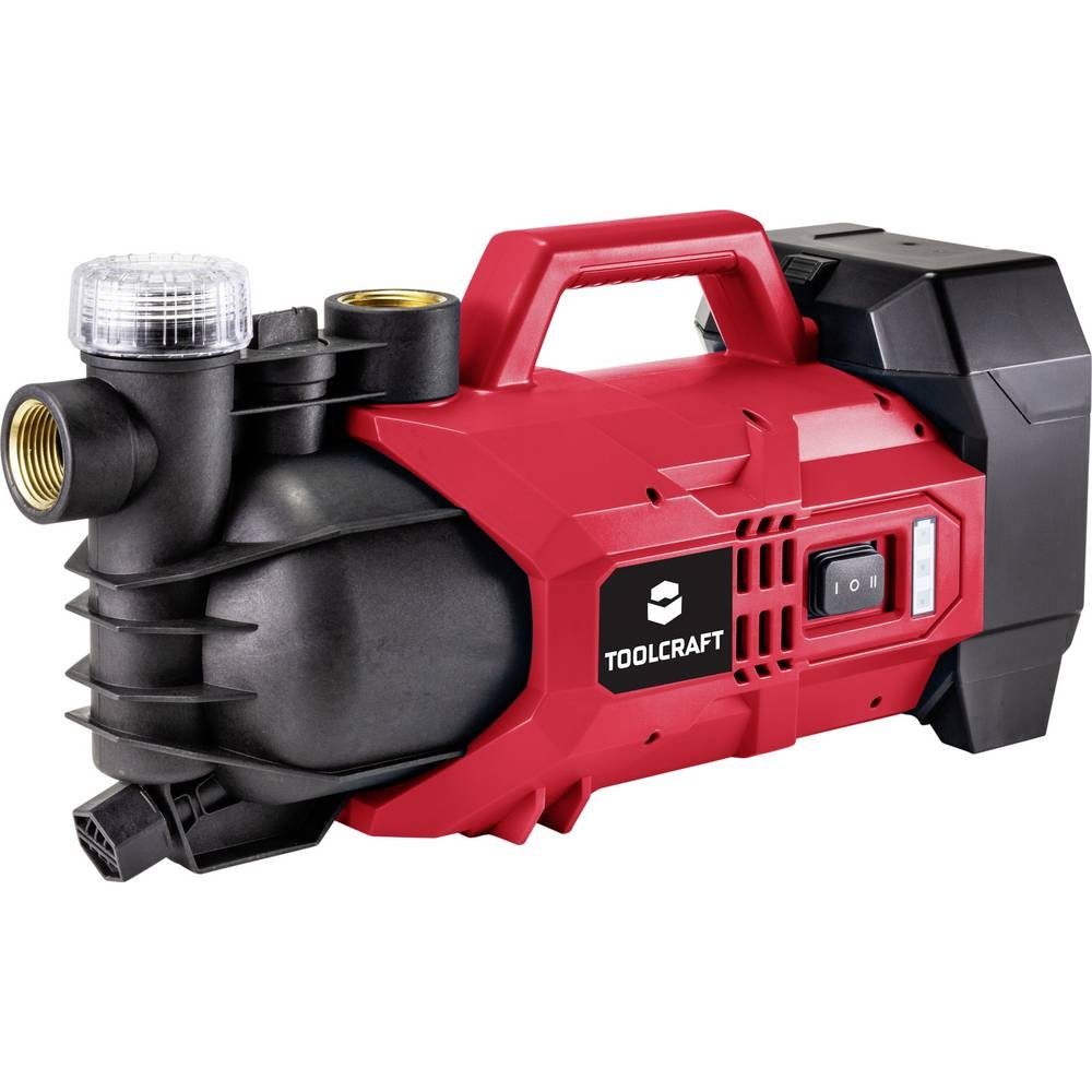 TOOLCRAFT Gartenpumpe 20 V Akku-Gartenpumpe (ohne Akku TO-6908340