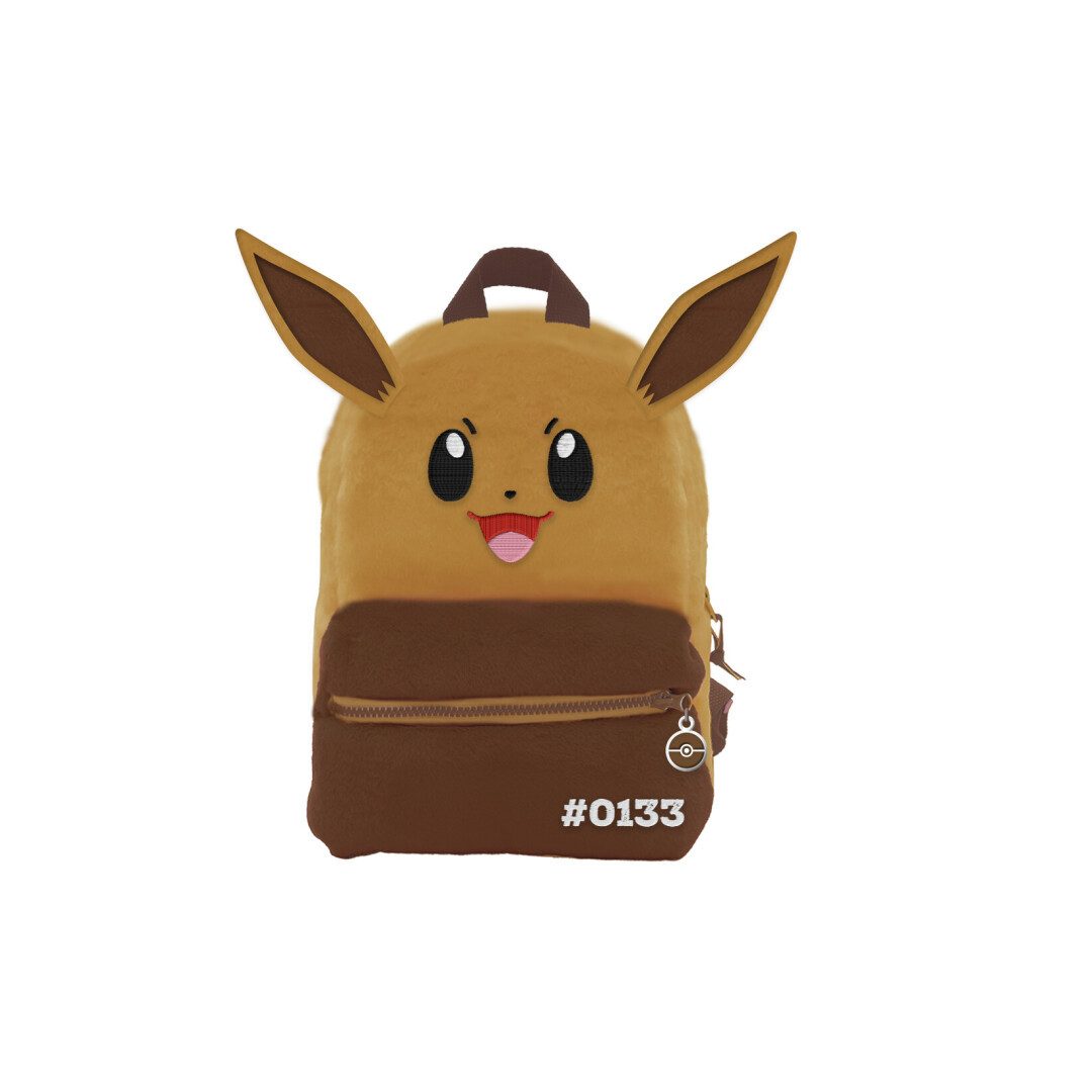 POKÉMON Kinderrucksack Pokémon Evoli Plüschrucksack Kinder Funktions (1-tlg)