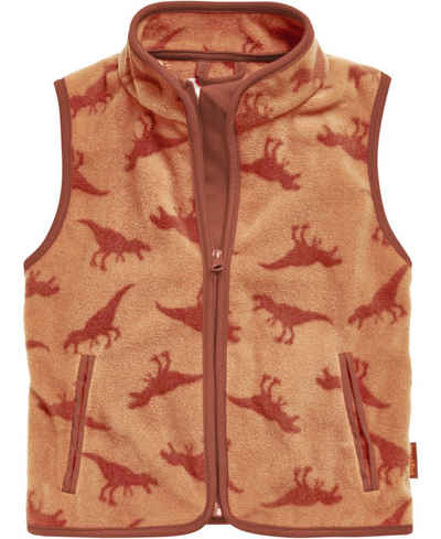 Playshoes Strickfleecejacke Fleece-Weste Dinos