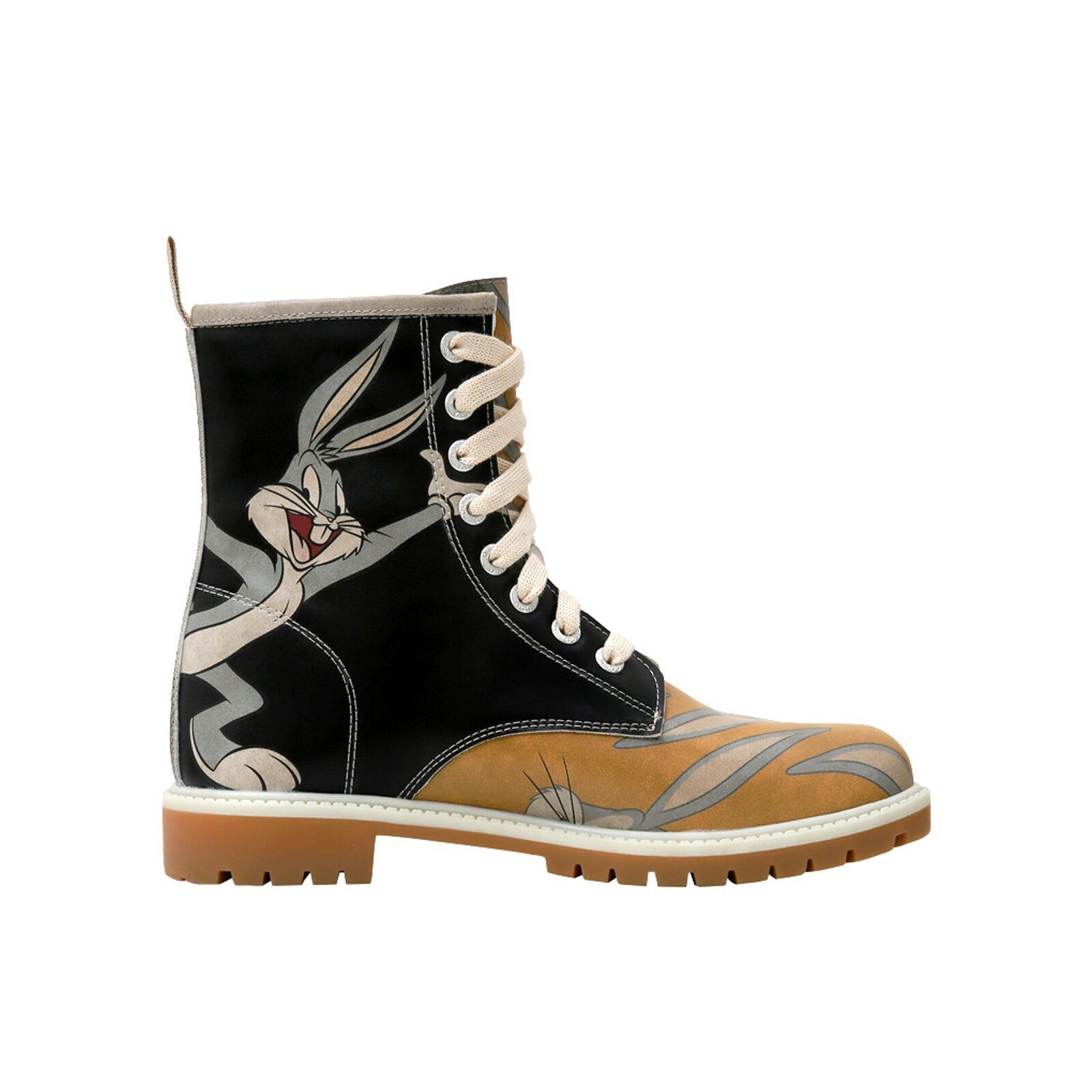 DOGO Wb Longe Boots Schnürstiefel Family Rocks Damen Stiefeletten, Schnürboots Handgefertigt