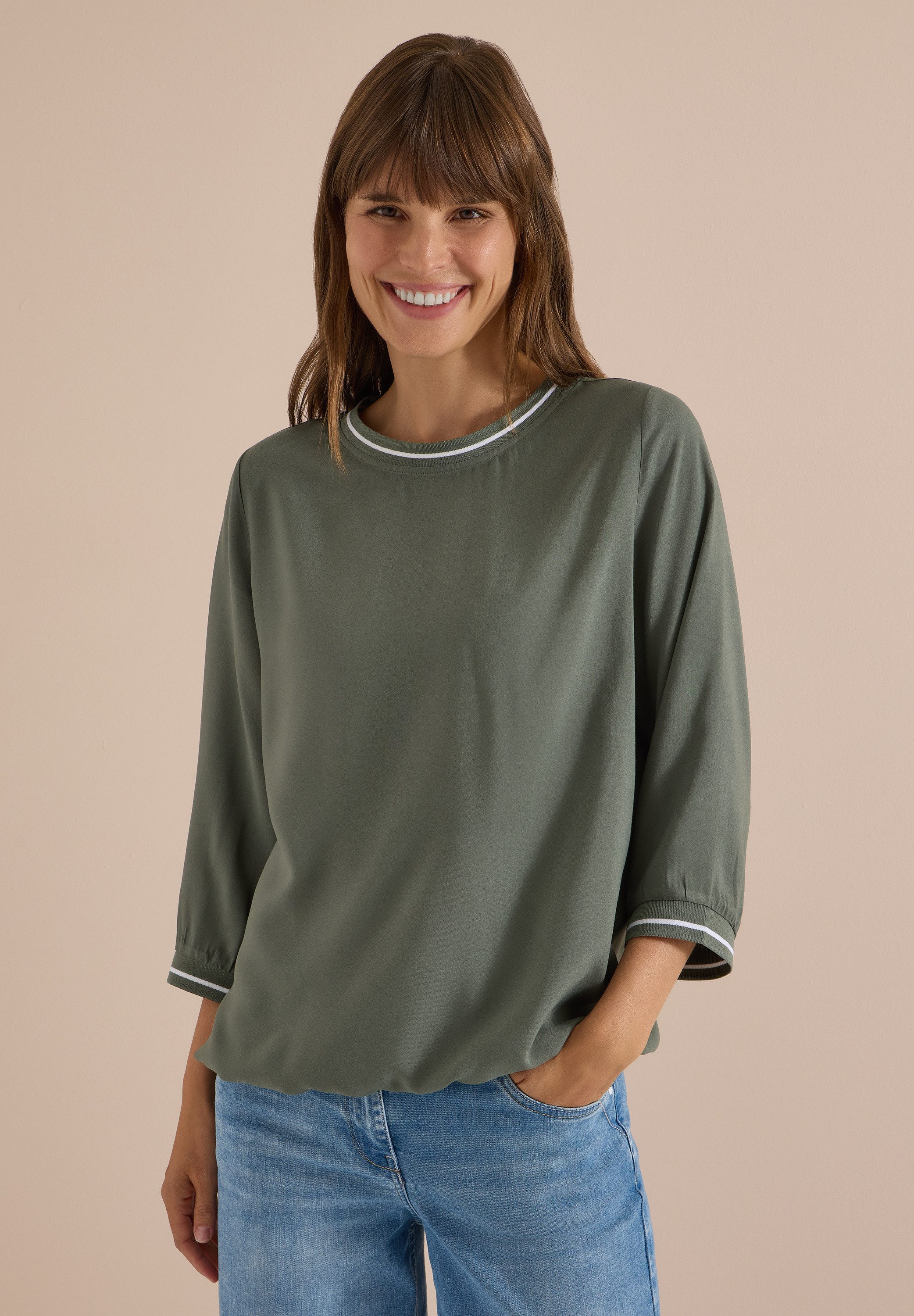 CECIL Shirtbluse aus softer Viskose