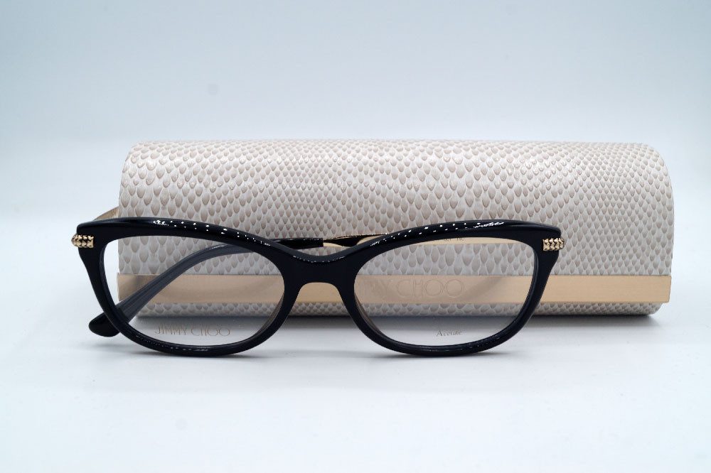 JIMMY CHOO Brillengestell JIMMY CHOO Brillenfassung Brillengestell Eyeglasses Frame JC 217 807