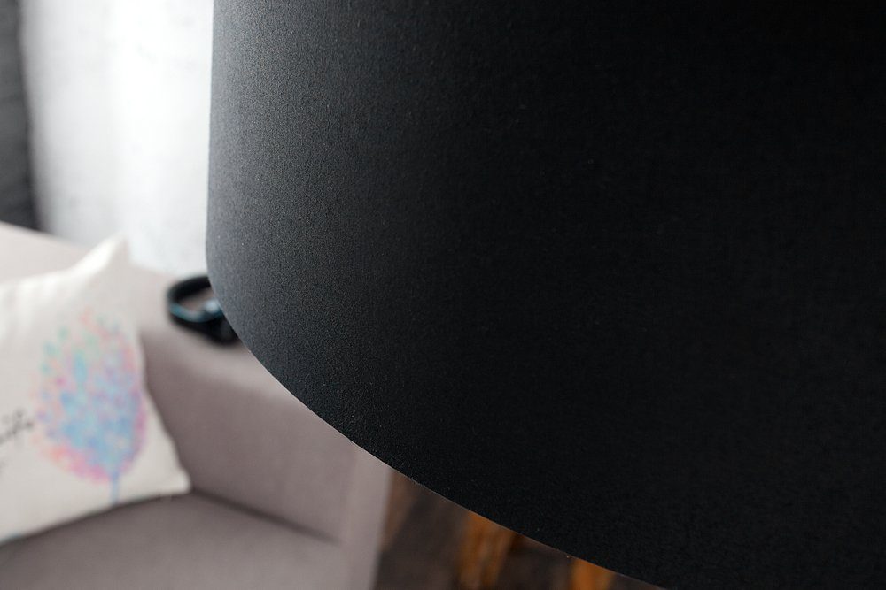 170-200cm Wohnzimmer schwarz, Metall · DEAL · Bogenlampe LOUNGE riess-ambiente · Leuchtmittel, verstellbar Modern ohne Design