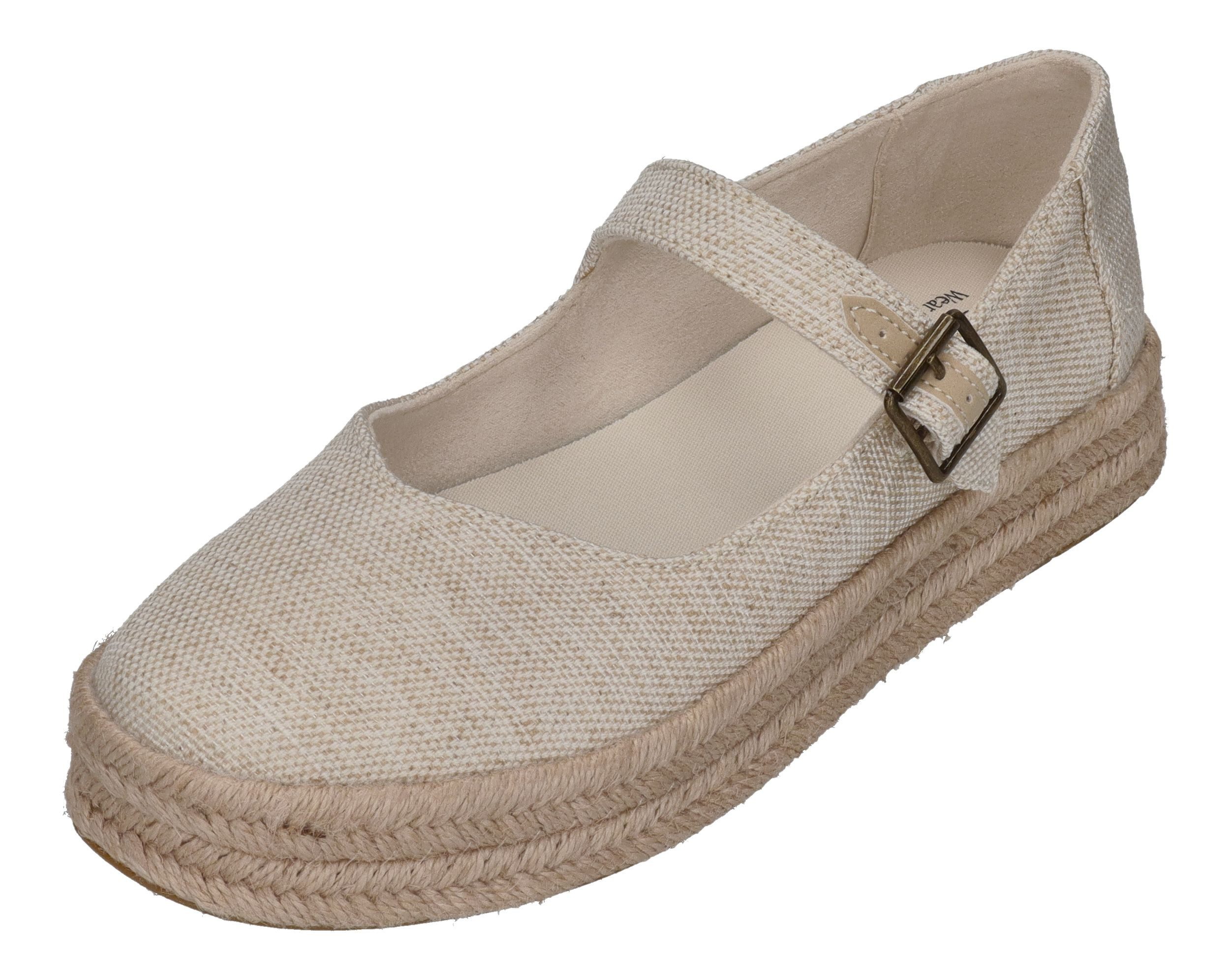 TOMS CAROLINA MARY JANE Espadrille Natural günstig online kaufen