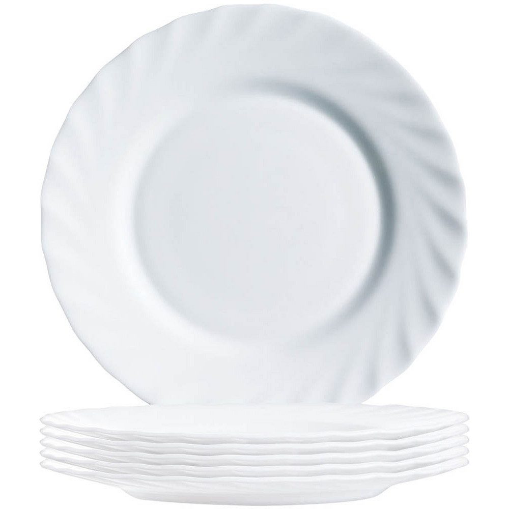 Arcoroc Frühstücksteller Arcoroc Trianon White Тарелки flach 19.5 cm 6er Set