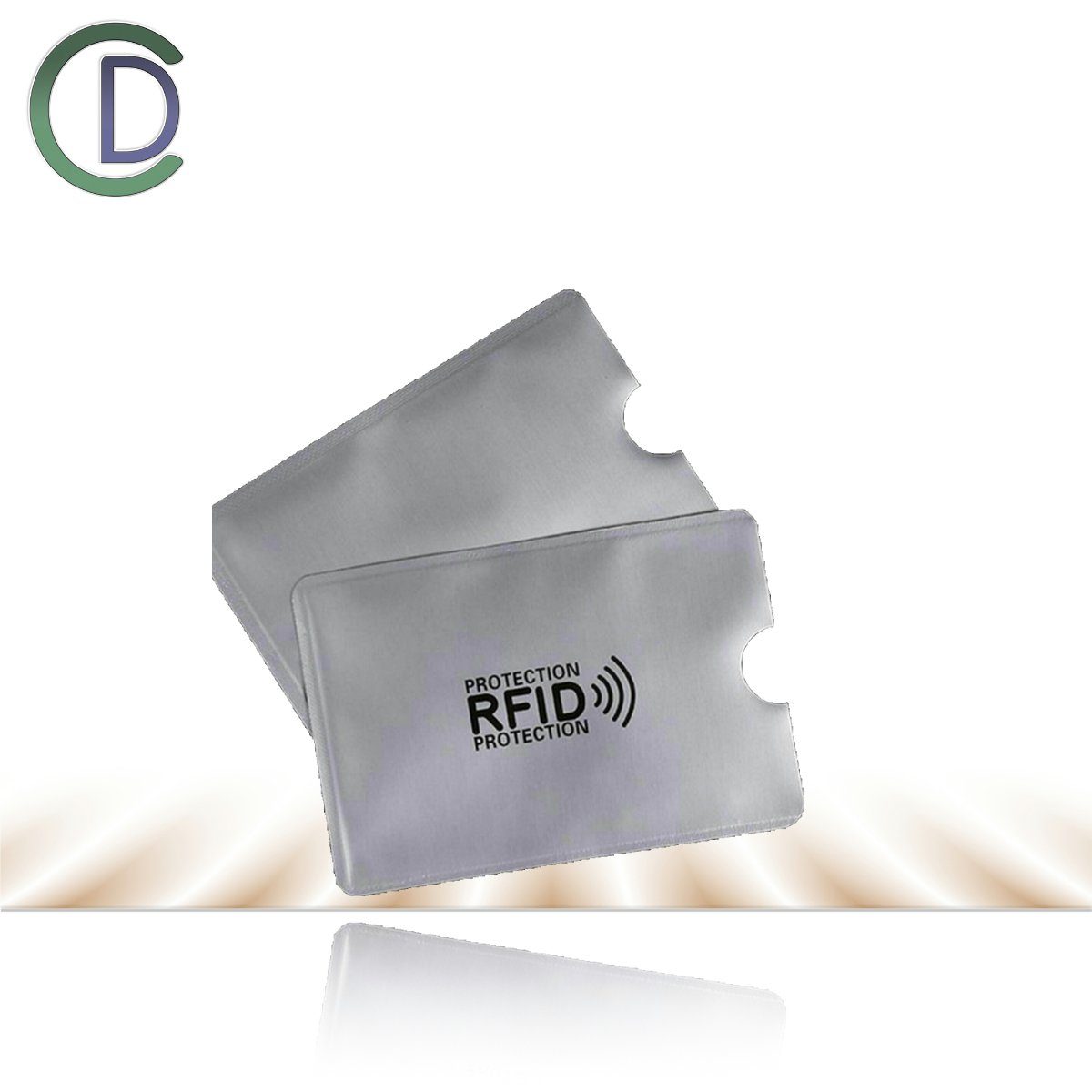 Cradys Kartenetui RFID Blocker Kartenetui, 10x Hülle für Kreditkarte EC