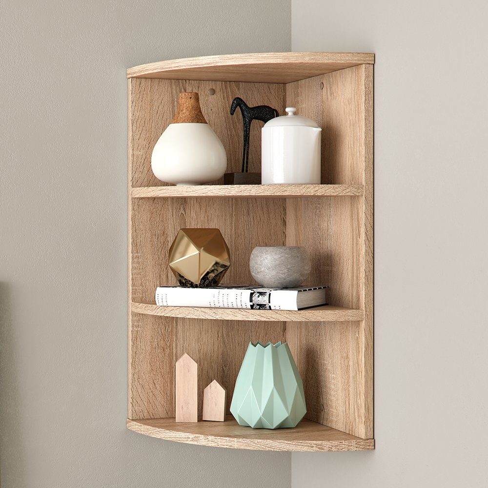 Vicco Eckregal Ecki, Sonoma, 30 x 60 cm günstig online kaufen