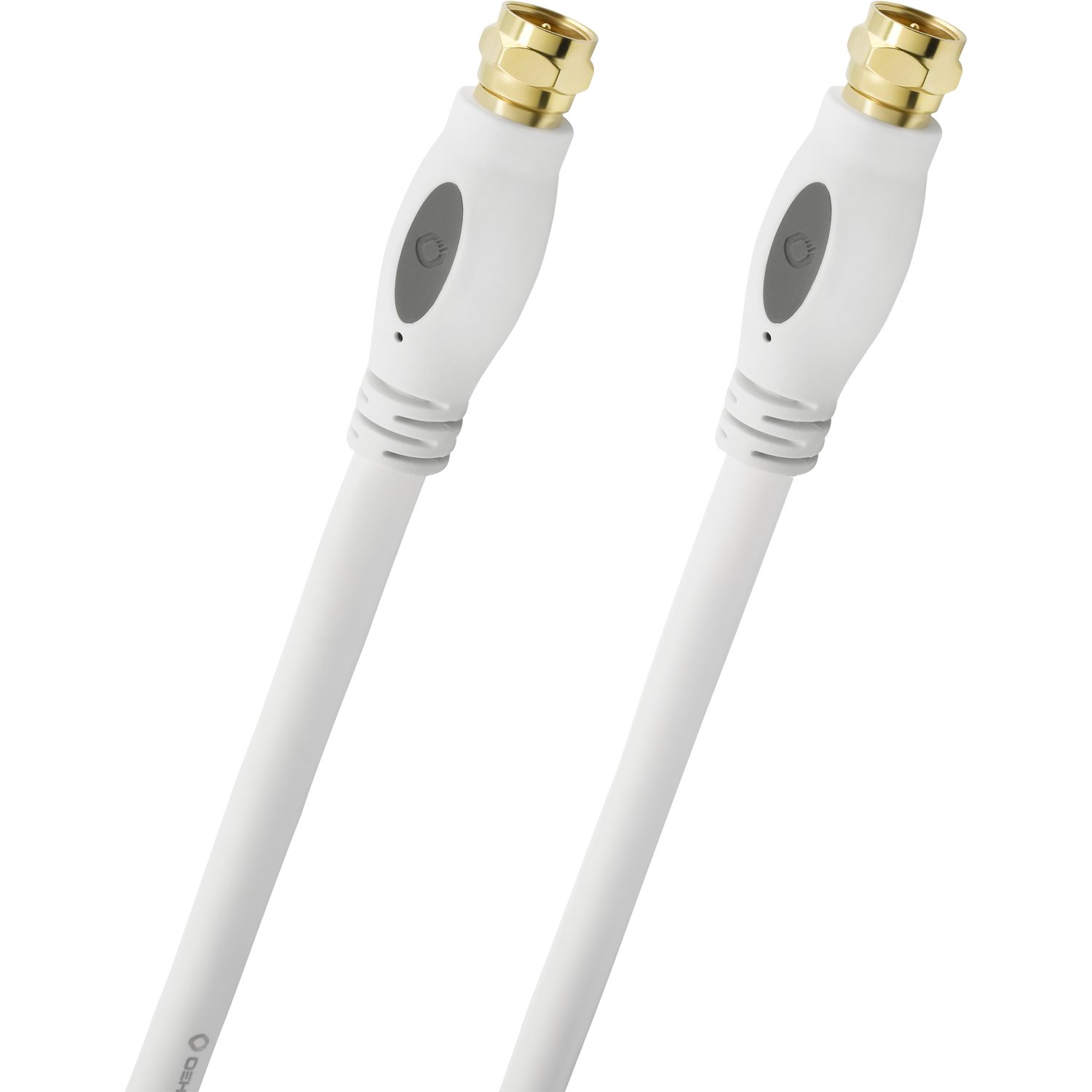 OEHLBACH Transmission Plus S Satellitenkabel SAT-Kabel, Antennen F-Stecker, Antennen F-Stecker (75 cm), Brilliante Farbwiedergabe, Effektive Schirmung