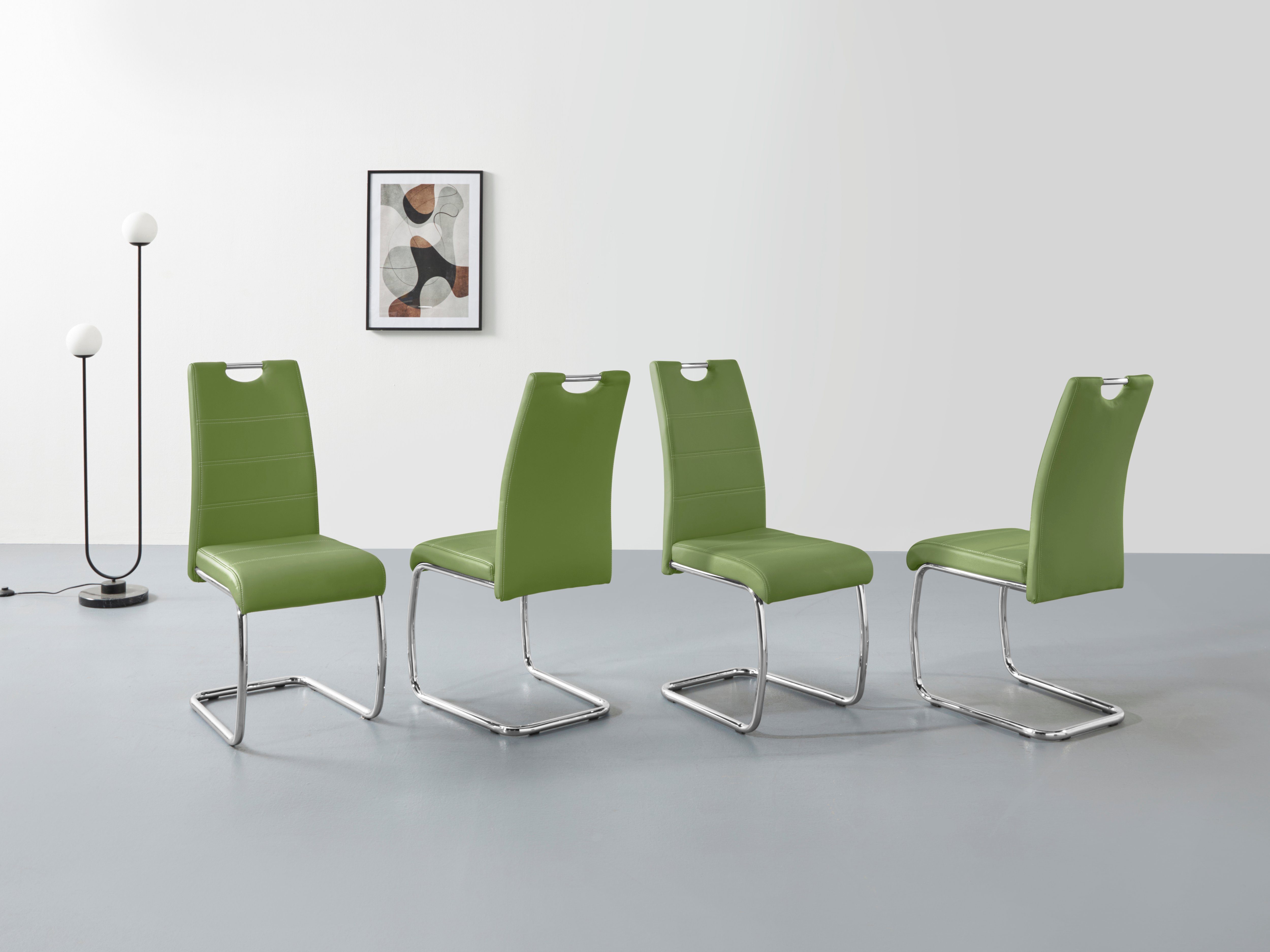 HELA Freischwinger Flora, Esszimmerstühle (Set, 4 günstig online kaufen