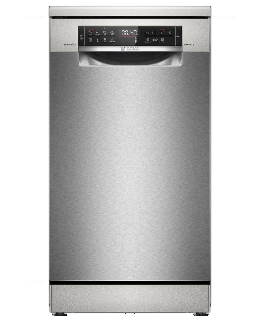 BOSCH Standgeschirrspüler Serie 6 SPS6EMI21E, 10 Maßgedecke, Slimline Flaschenhalterung