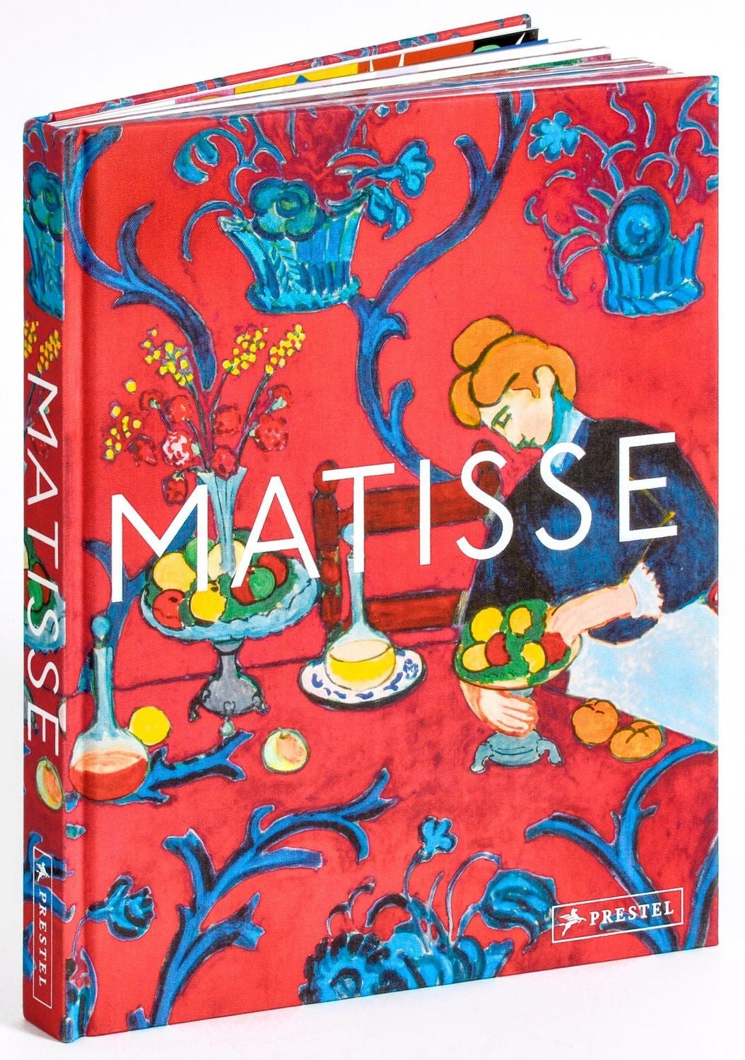 Henri Matisse / Anne Sefrioui, Meisterwerke. Kunst groß im Bild - Seine Hauptwerke in einer attraktiven Leinenausgabe mit Motiv-Farbschnitt und sechs opulenten Ausklapptafeln