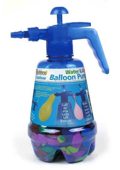 alldoro Wasserbombe 60200, Wasserbombenpumpe für Luft & Wasser, inkl. 250 Ballons