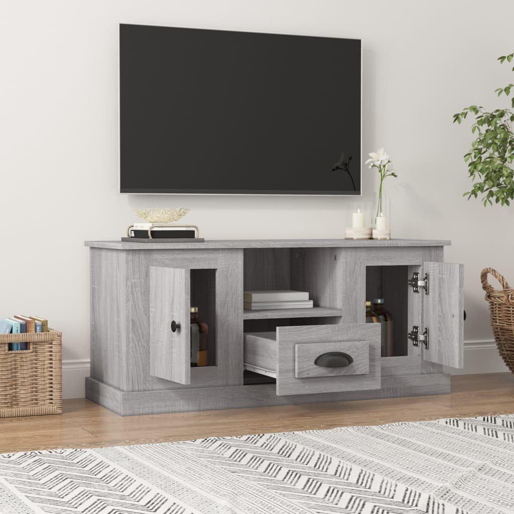 vidaXL TV-Schrank TV-Schrank Grau Sonoma 100x35,5x45 günstig online kaufen