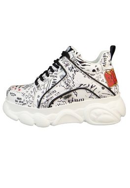 Buffalo 1630875 CLD Corin Graffiti White/Black Sneaker