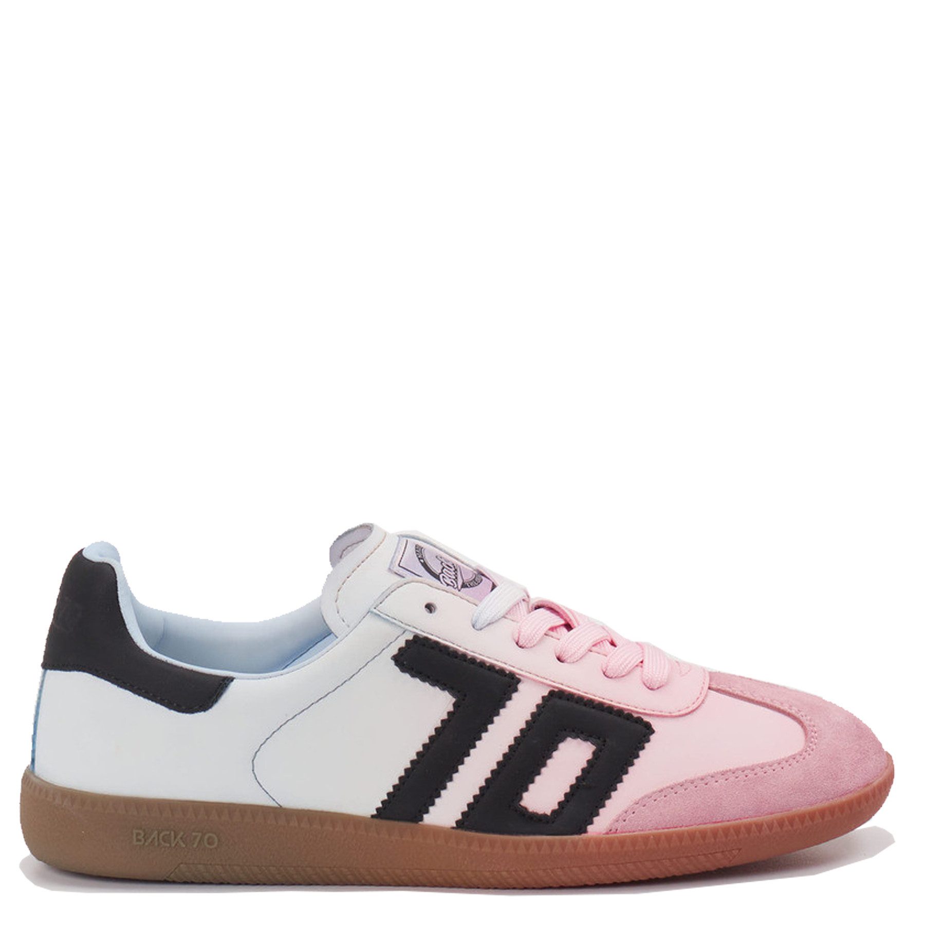 Back 70 BACK70 Sneaker CLOUD RAINBOW aus Leder - Pink/Sky Sneaker