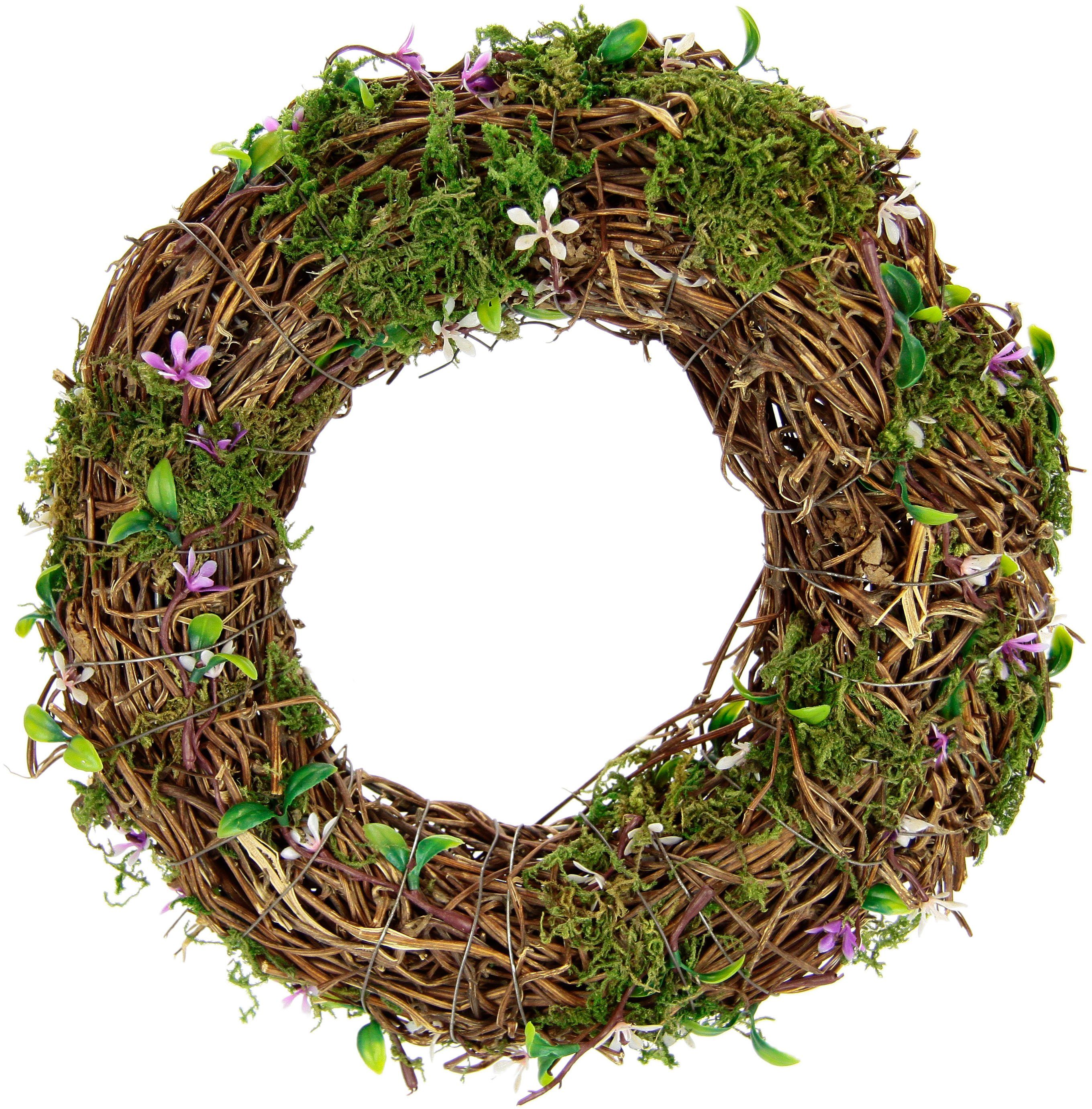 I.GE.A. Dekokranz Weidenkranz, Blumenkranz, Tischkranzng günstig online kaufen