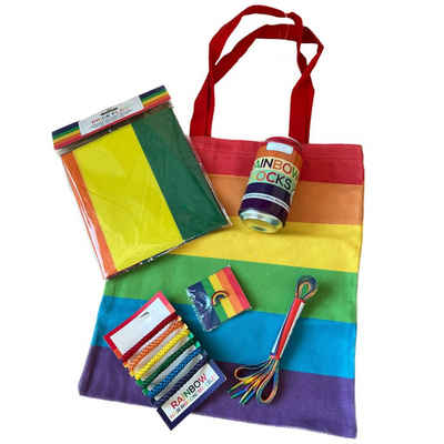 ReWu Einkaufsbeutel ReWu CSD Regenbogen Pride SET