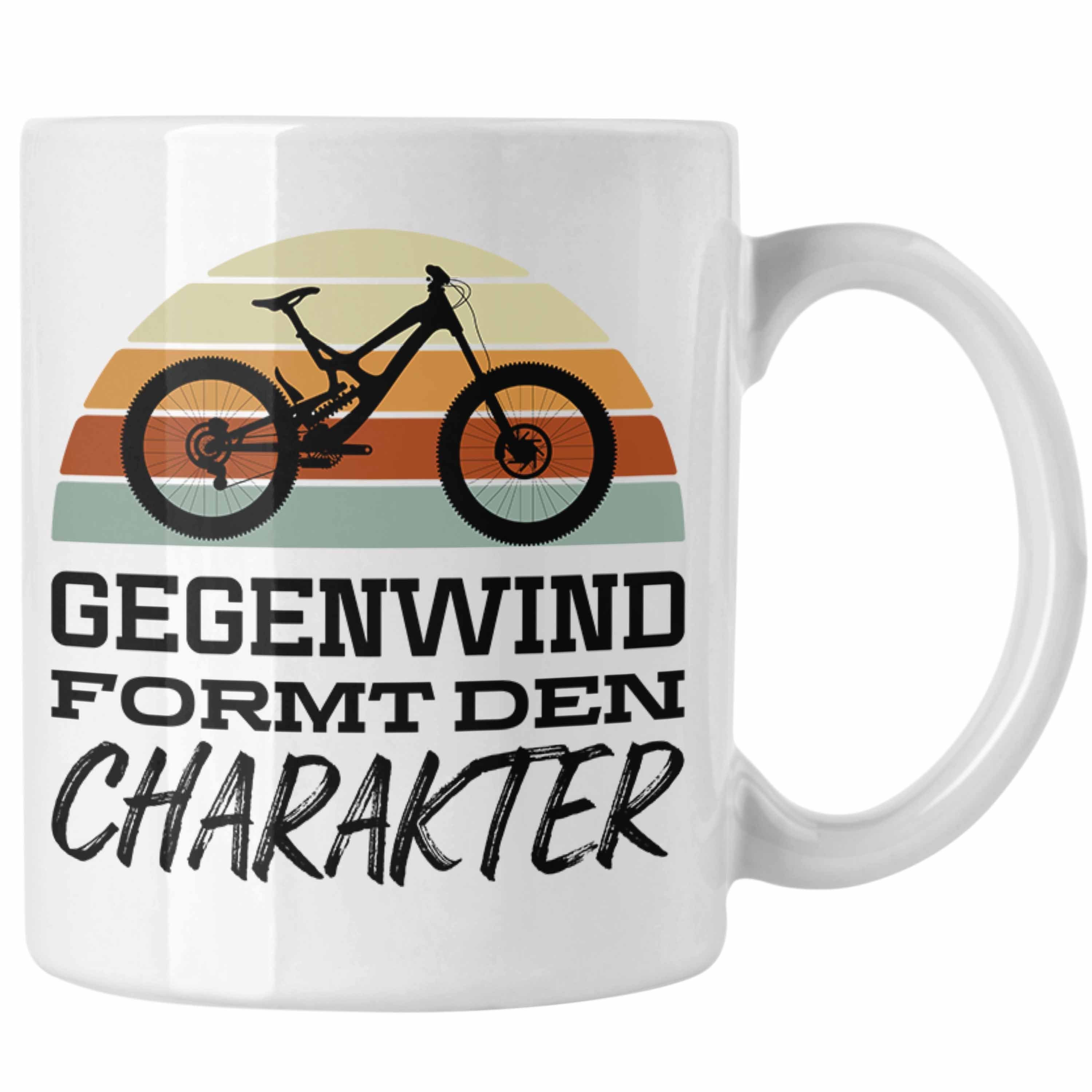 - Trendation Tasse Geschenkideen Geschenk Kaffeetasse Fahrrad Radfahrer Trendation Weiss Tasse Rennrad Bike Fahrradfahrer