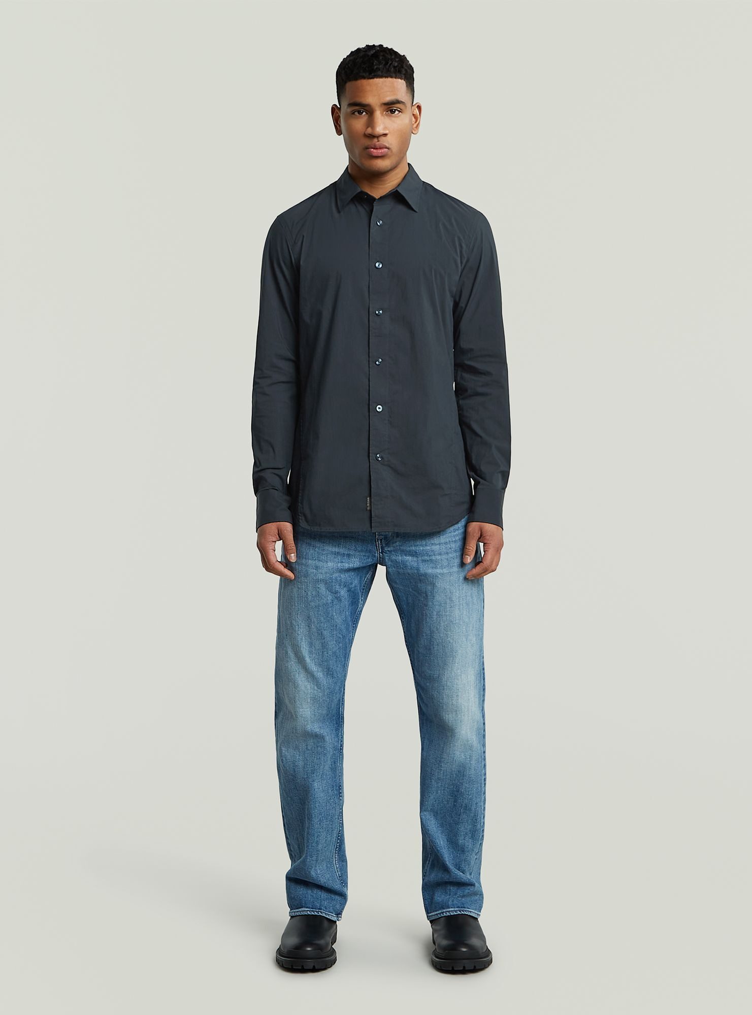 G-STAR Langarmshirt Uniform Slim Hemd