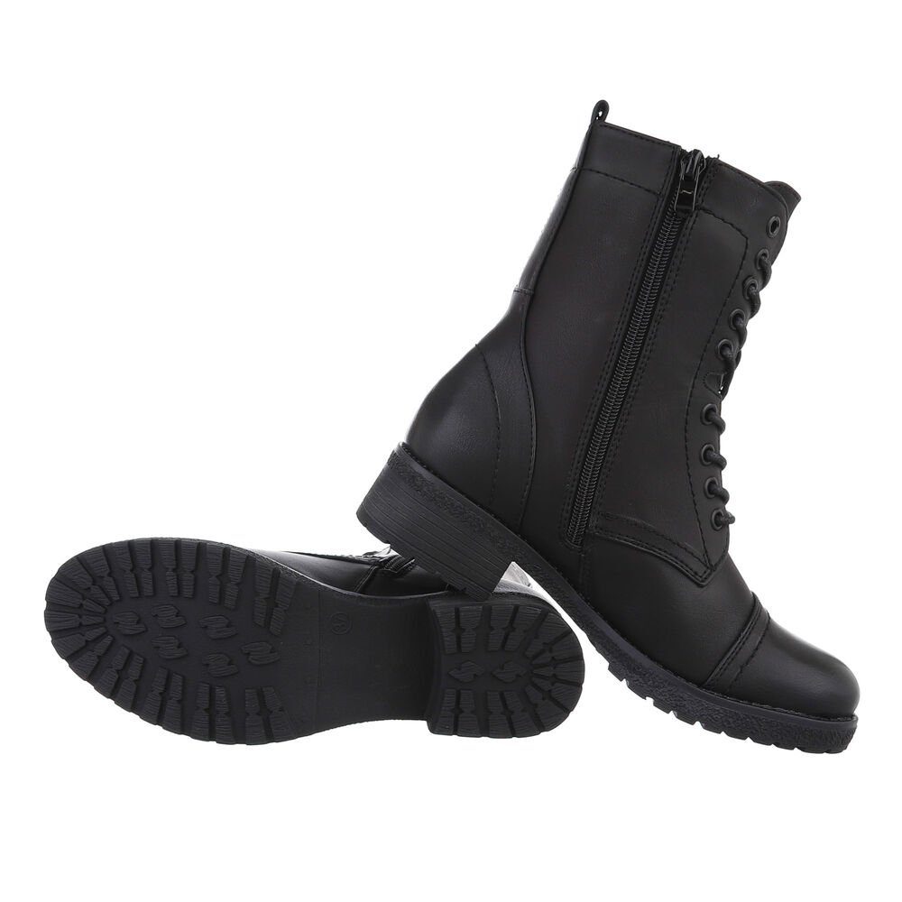 Ital-Design Damen Schnürschuhe Freizeit Stiefelette (84648449) günstig online kaufen