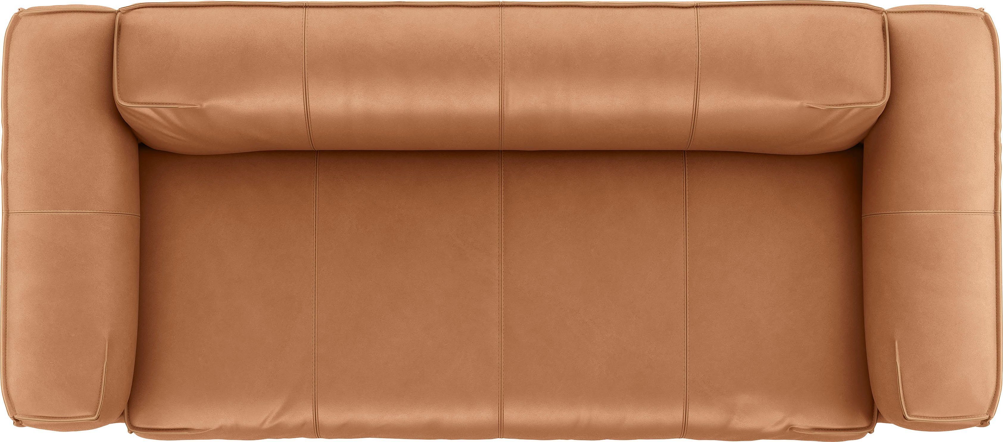 freistil ROLF BENZ 2-Sitzer freistil 136, Meisterwerk der Handwerkskunst, hochwertiger Polsterung, mit besonderer Nahtverarbeitung