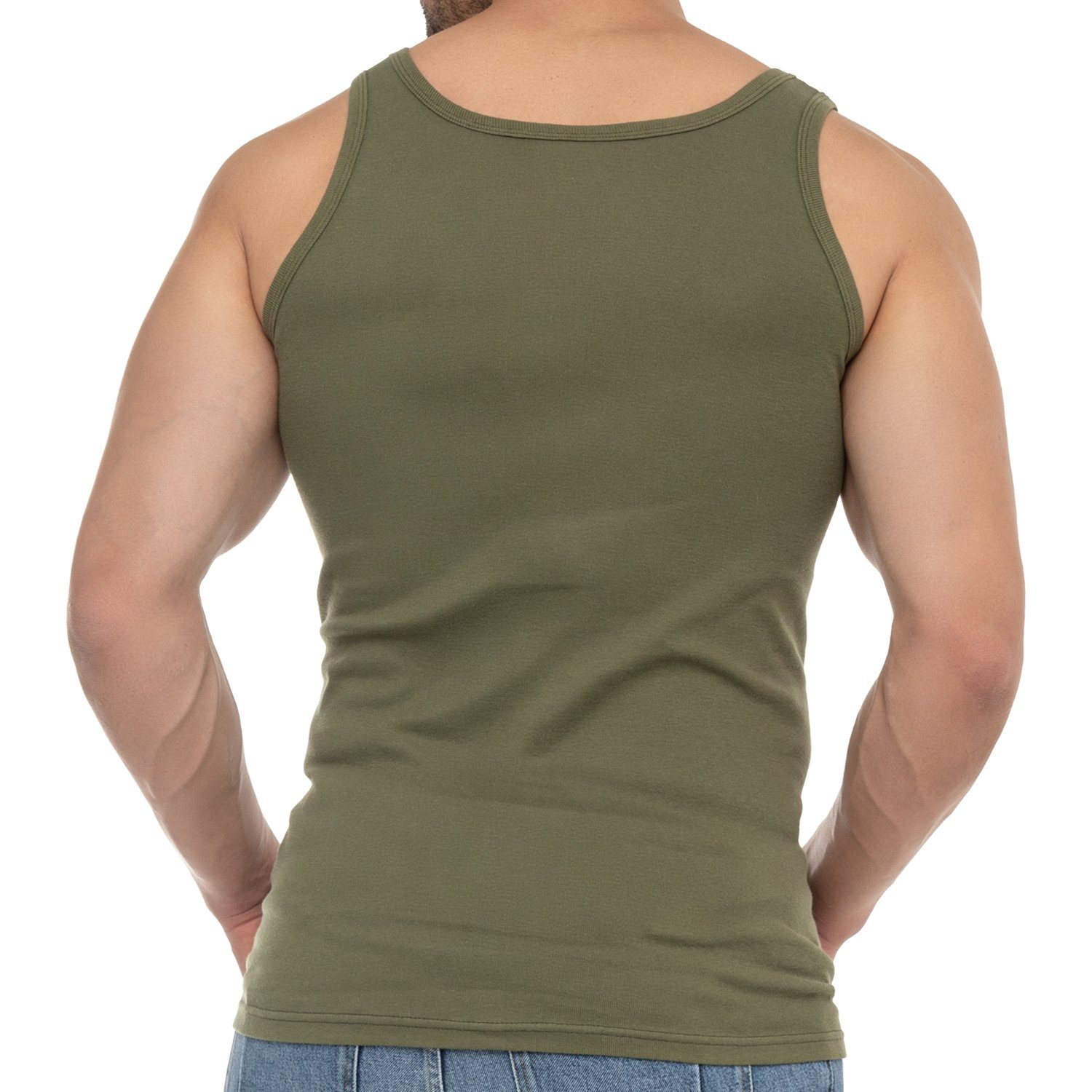 celodoro Unterhemd Herren Business Tank Top Achselhemd aus Baumwolle