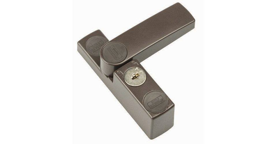 Burg Wächter Fensterschloss Burg Wächter Fenstersicherung WS 11 braun