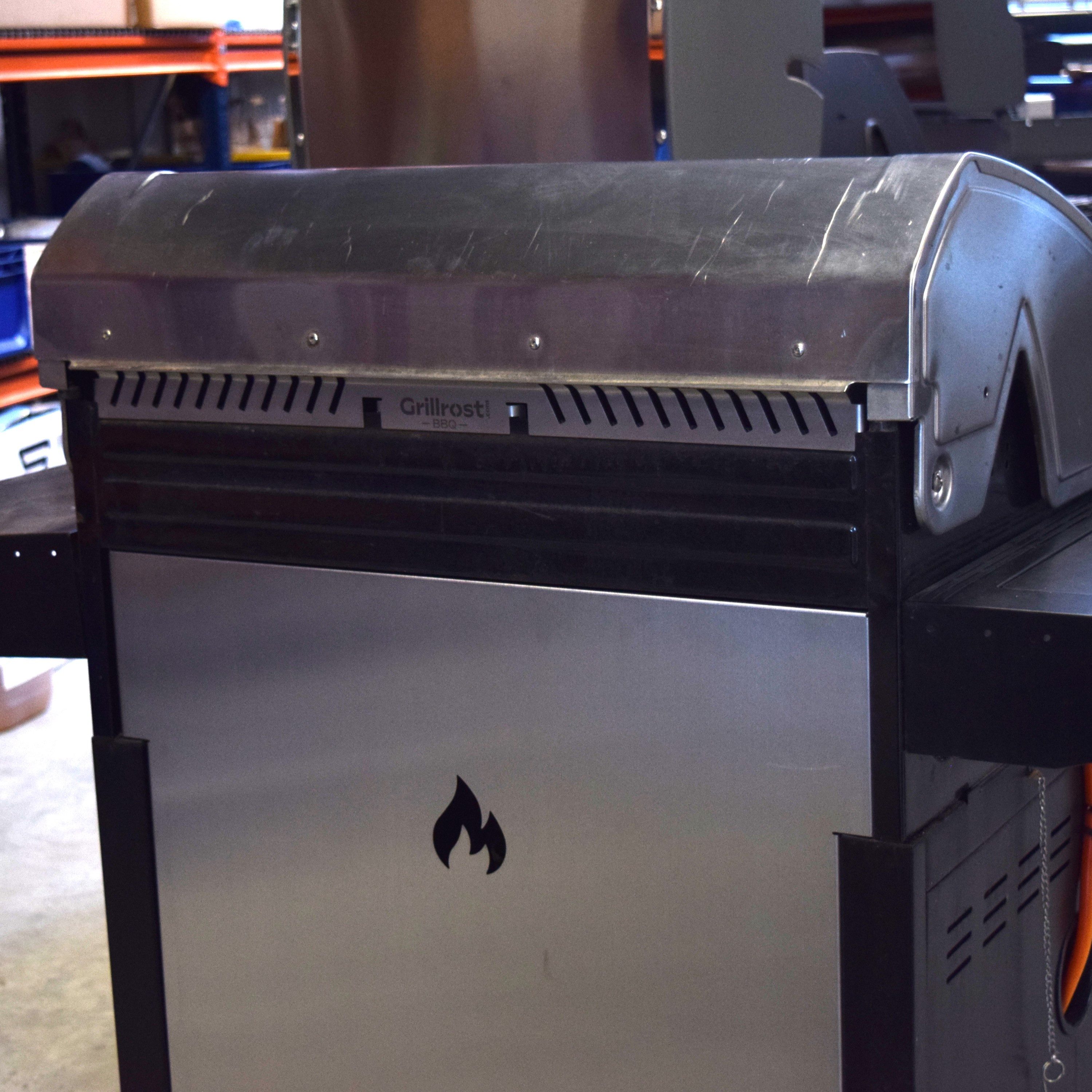 Grillrost.com BBQ Grillrost BBQ Windabweiser Char Broil Performance 330 340, Made in Germany