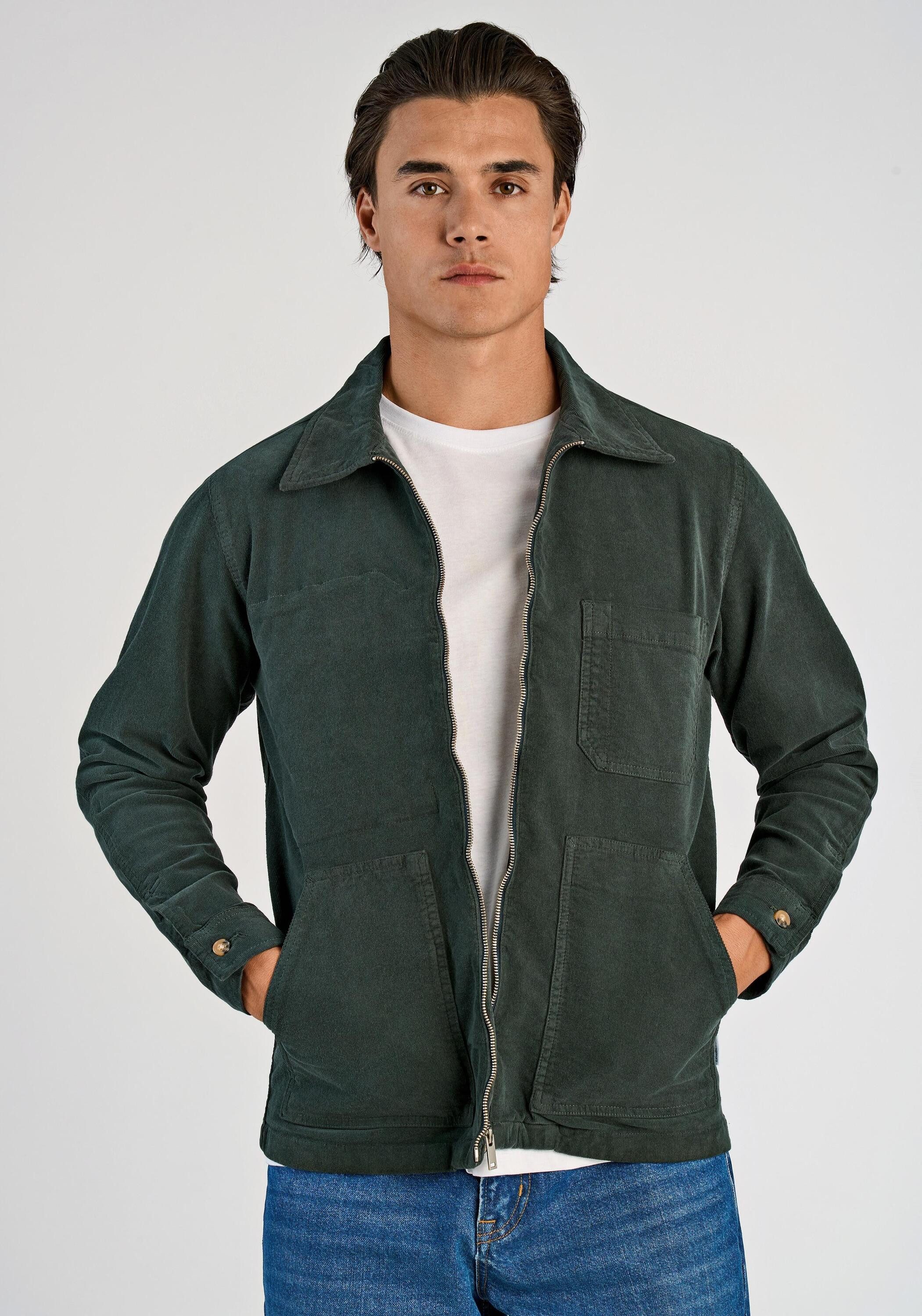 LINDBERGH Cordjacke Cordhemd Modern Fit