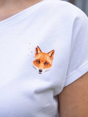 CircleStances Print-Shirt Fuchs Small