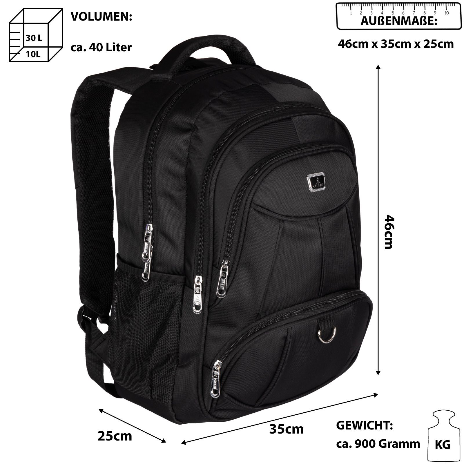 EAAKIE Rucksack EAAKIE Rucksack Laptop Sport günstig online kaufen
