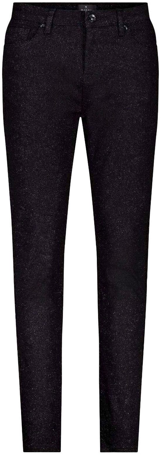 Monari Röhrenhose mit Glitzerdruck