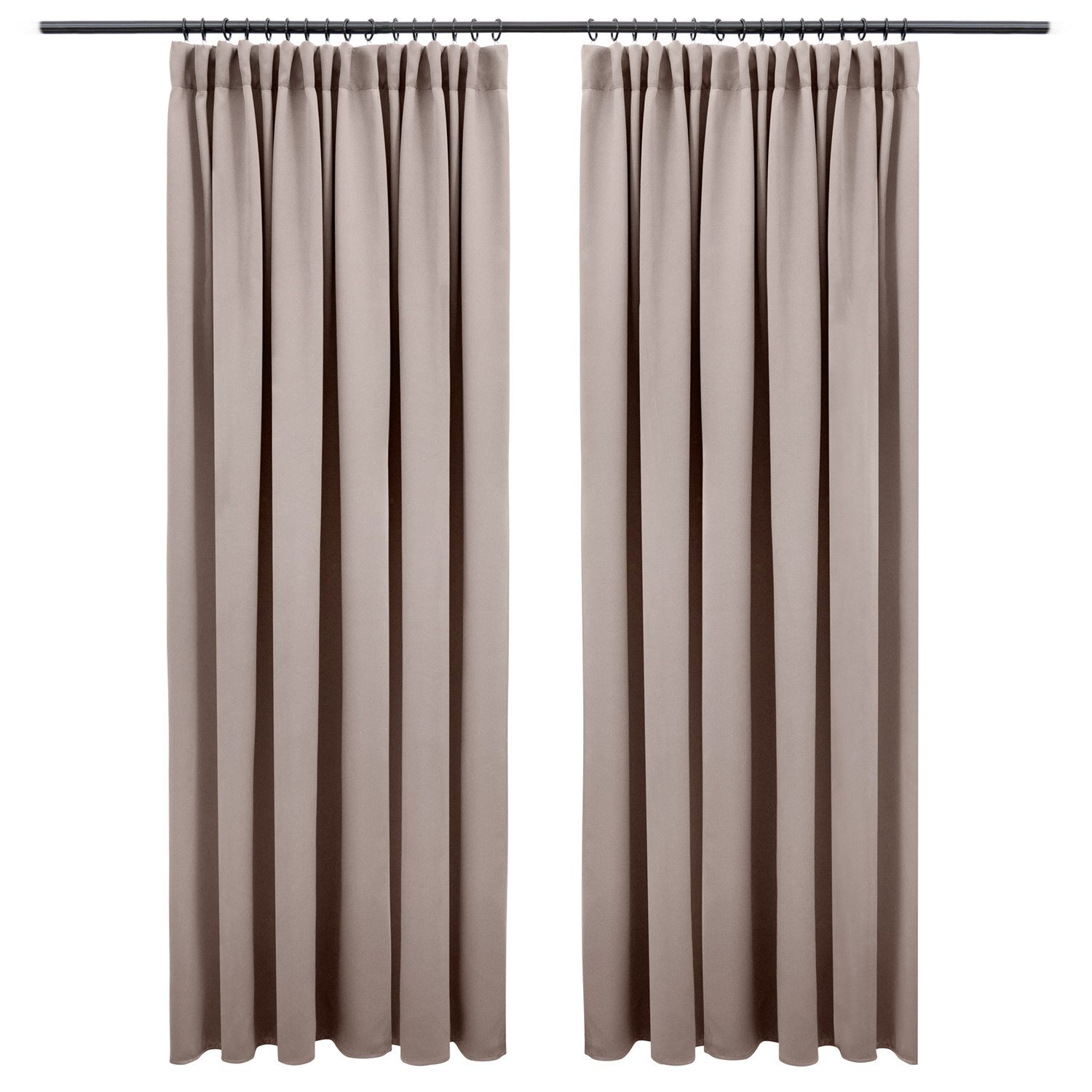 Blumtal Verdunkelungsvorhang Verdunkelungsvorhang 2er-Set Thermovorhang Wär günstig online kaufen