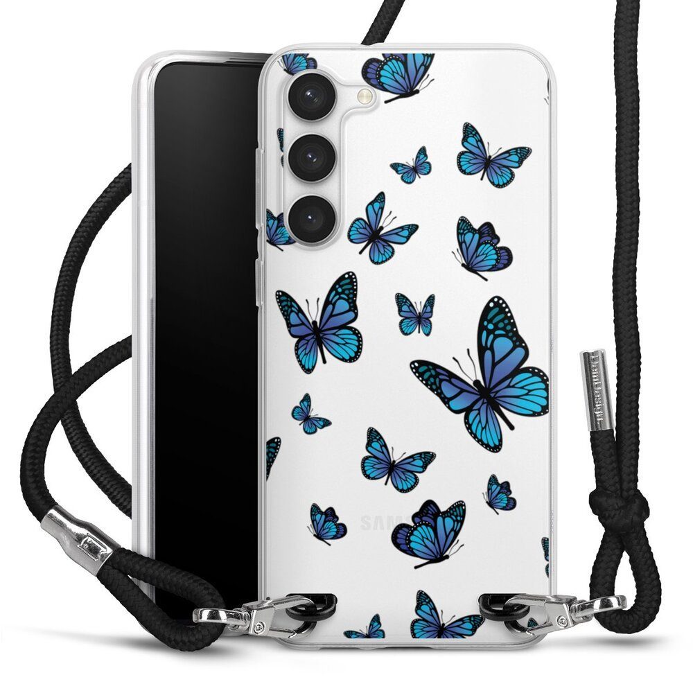 Handyhülle Schmetterling Muster transparent Butterfly Pattern Transparent