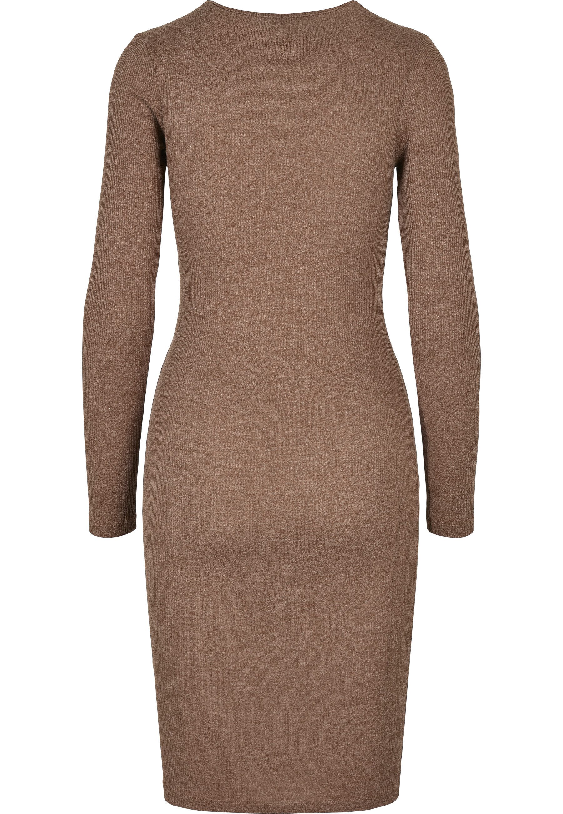 URBAN CLASSICS Shirtkleid Urban Classics Damen Ladies Rib Dress (1-tlg) günstig online kaufen