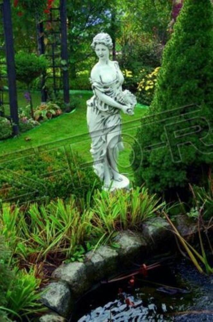 Skulpturen Skulptur Skulptur JVmoebel Fontainen Garten Figuren 138cm Statue