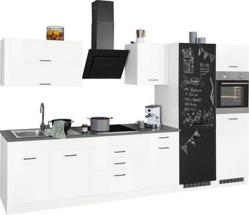 HELD MÖBEL Küchenzeile Trier, ohne E-Geräte, Breite 350 cm