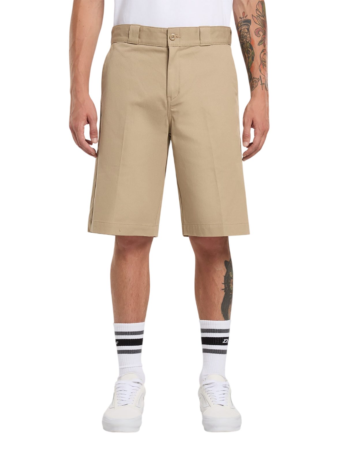 Dickies Shorts 247 10-Inch (kein Set) Rot gewebtes Dickies-Label