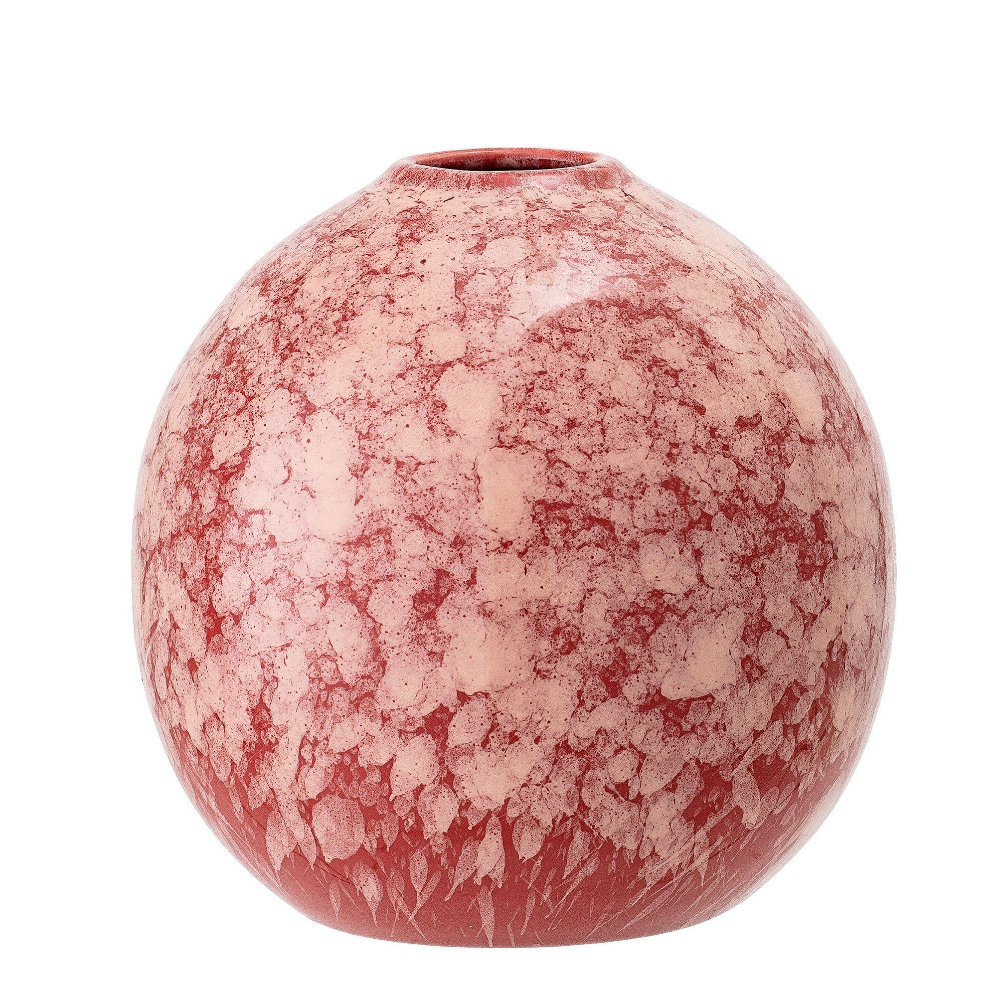 Bloomingville Kugelvase »Bloomingville Vase Rose 12x12 cm aus Steingut in  Rosa Marmor Optik Handmade unikat« online kaufen | OTTO