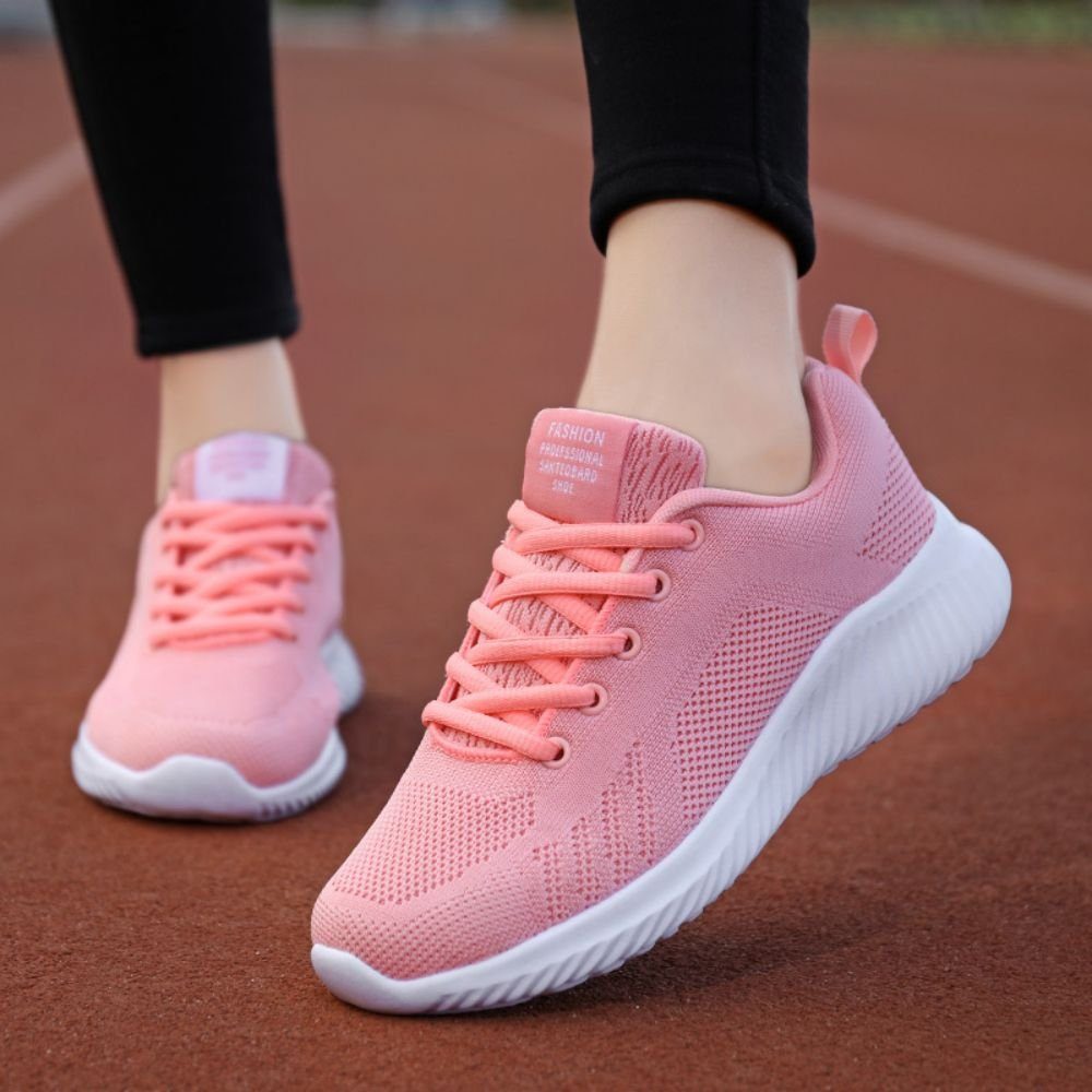 Outdoor-Freizeitschuhe HUSKSWARE rosa sneaker, (slip-on Dämpfung,atmungsaktiv,Fashion) Sneaker