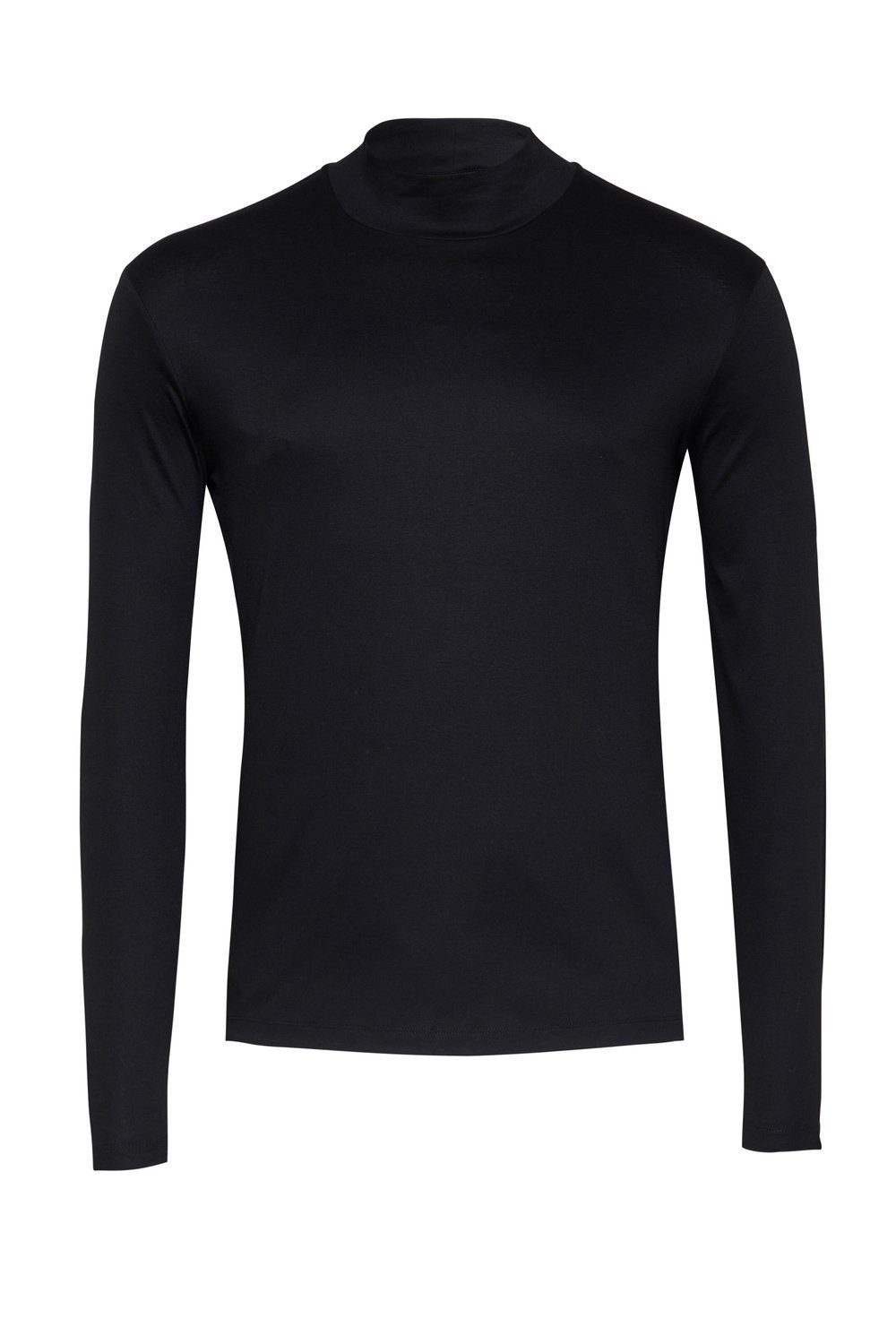 Rollkragenshirt Jersey Rollkragenshirt langarm
